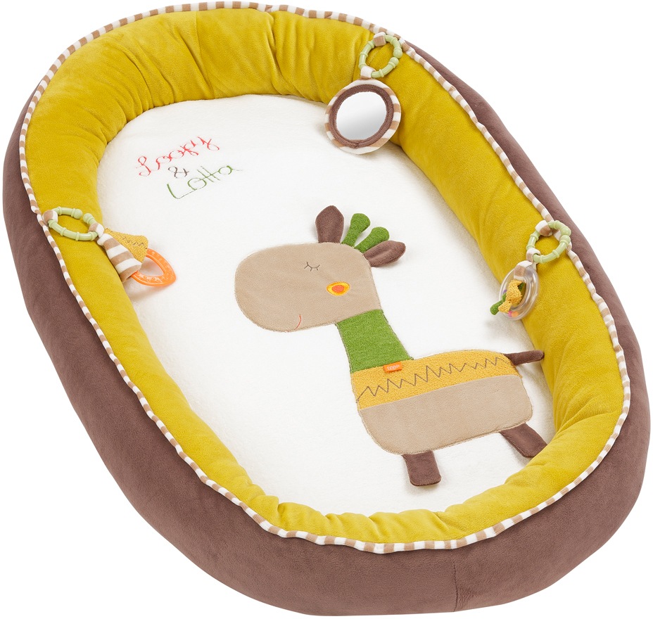 Image of Fehn Kuschelnest »Loopy & Lotta, Giraffe« bei Ackermann Versand Schweiz