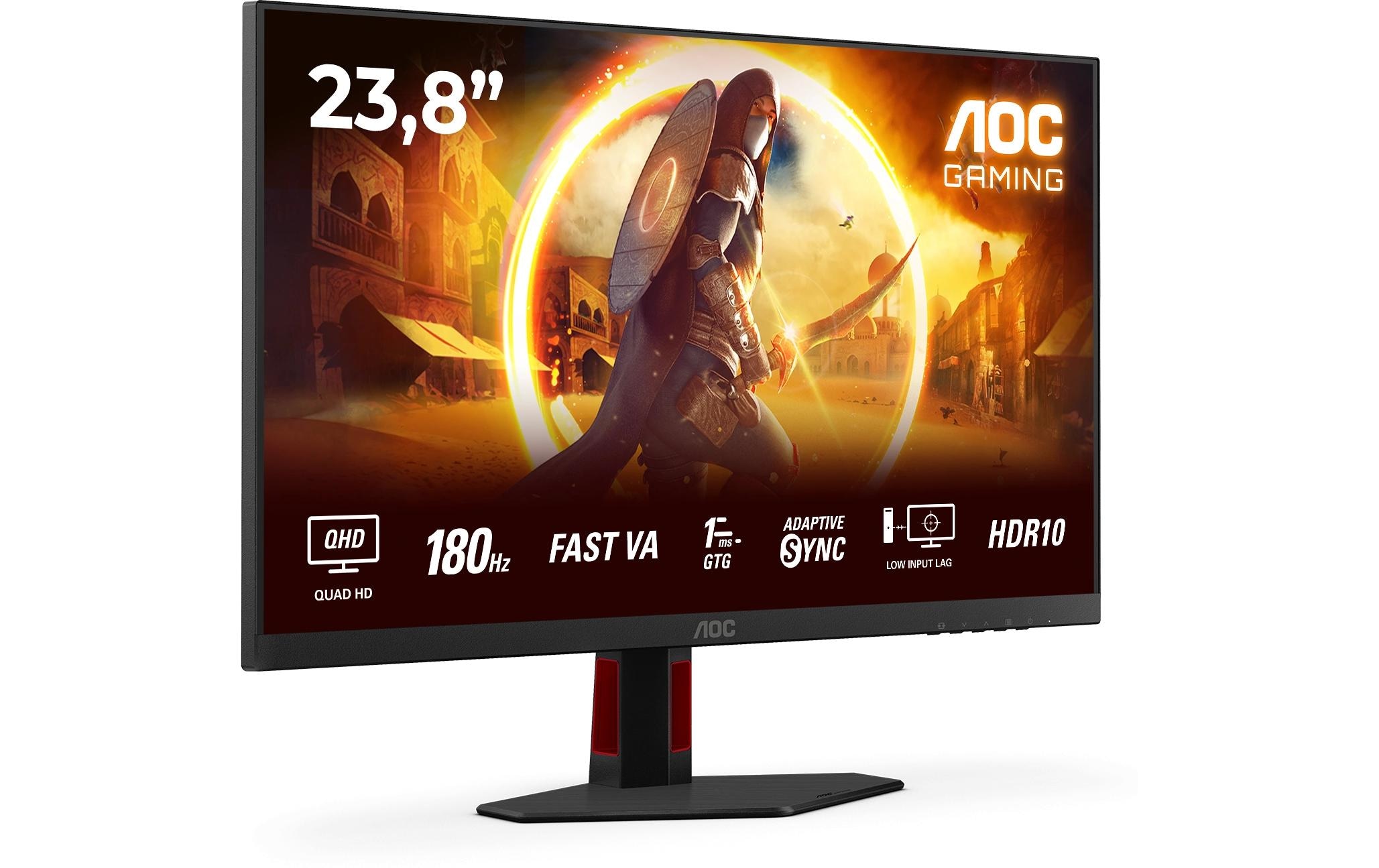 AOC LED-Monitor »Q24G4RE«, 60,452 cm/23,8 Zoll, 2560 x 1440 px, WQHD, 180 Hz