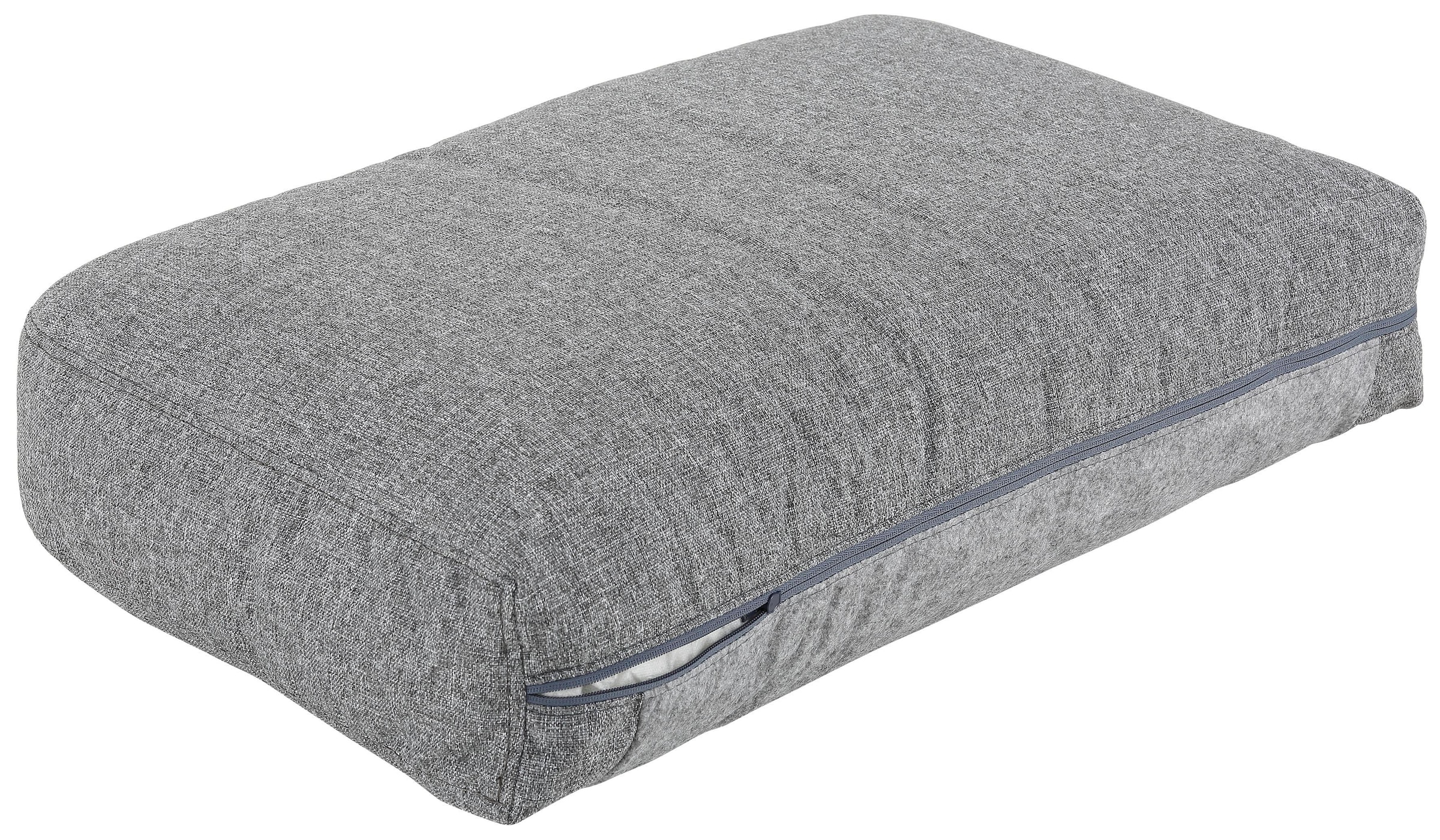 Home affaire Ecksofa »Quin L-Form« mit Bettfunktion, Bettkasten und Zierkissen, mit Federkern