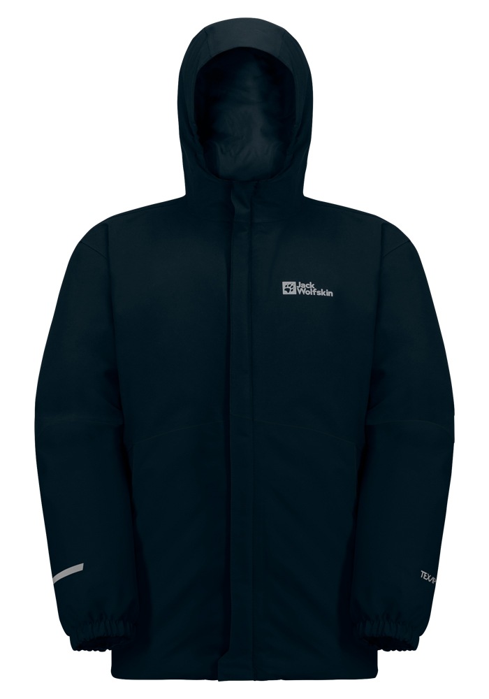 Jack Wolfskin Outdoorjacke »BLOCKY JACKET K«, mit Kapuze