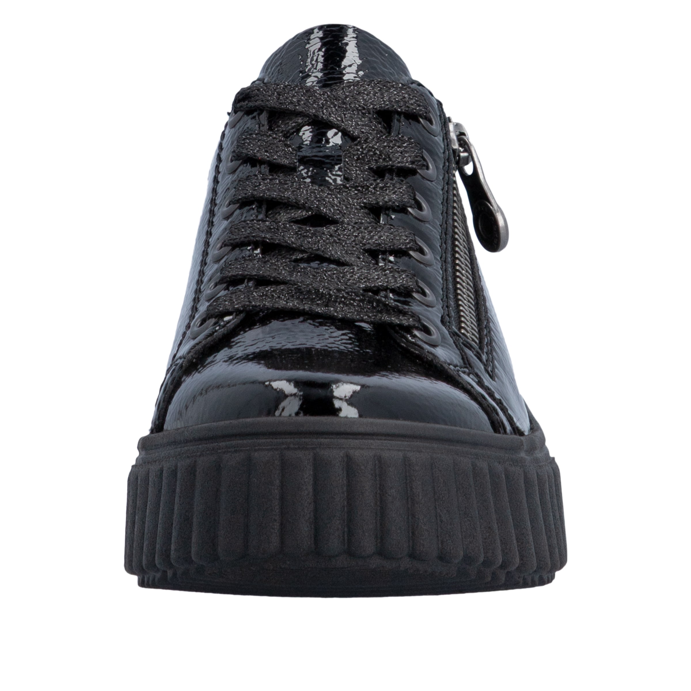 Rieker Baskets à plateforme  chaussure de loisir, chaussure basse, à lacets avec semelle compensée