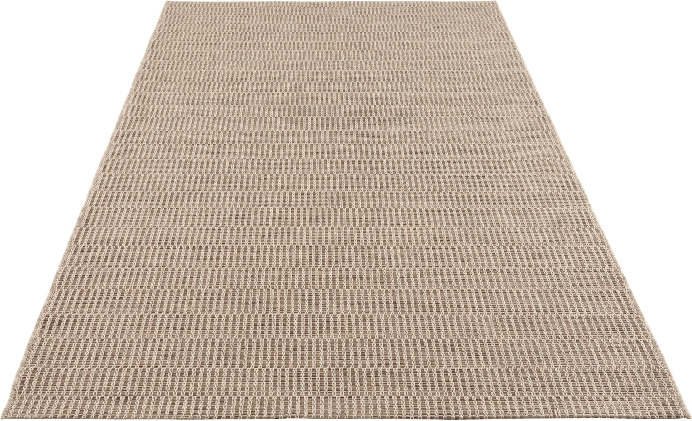 ELLE DECORATION Teppich »Dreux«, rechteckig, 8 mm Höhe, In-& Outdoor, Wetterfest, Balkon, Garten, Wohnzimmer, Wasserfest