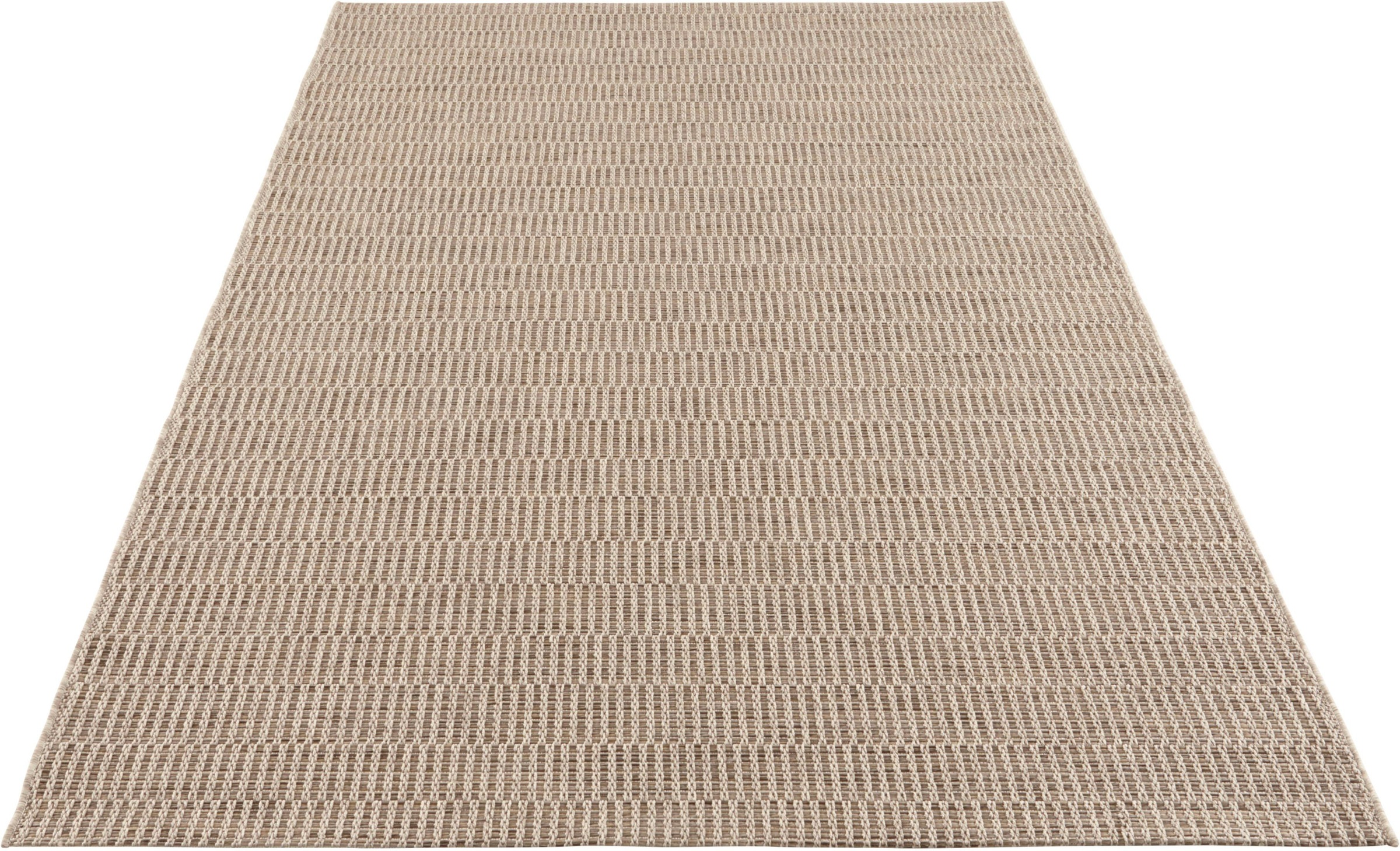 Image of ELLE DECORATION Teppich »Dreux«, rechteckig, 8 mm Höhe, In-und Outdoor geeignet, Wohnzimmer, Balkon, Terrasse, Garten, Strapazierfähig und pflegeleicht, Flachgewebe bei Ackermann Versand Schweiz