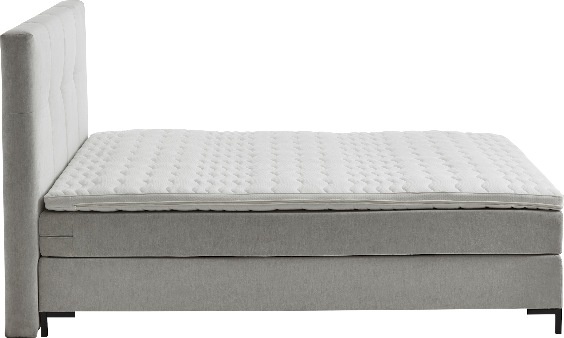 ATLANTIC home collection Boxspringbett »Romy«, Taschen-Federkernmatratze, inkl. Topper