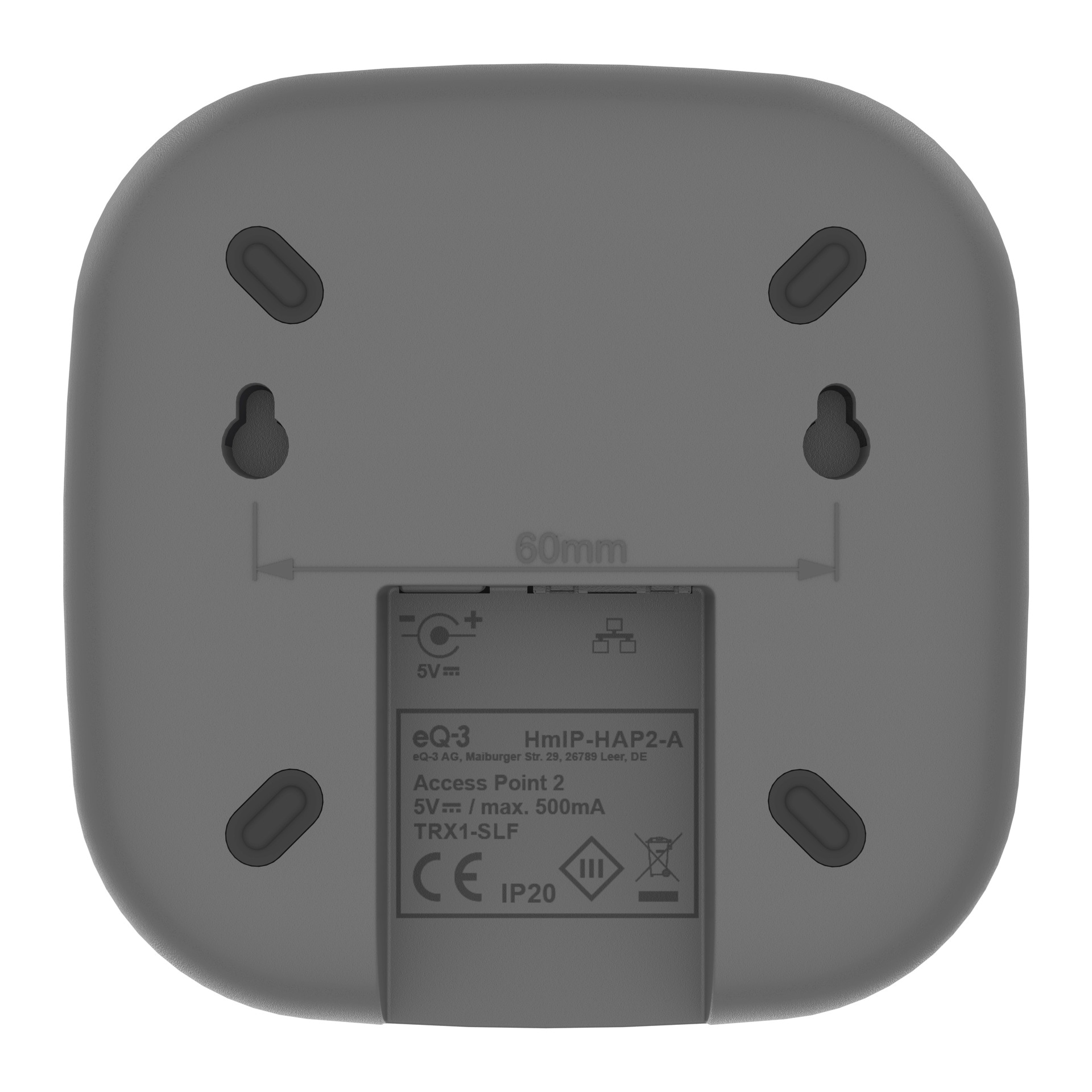 Homematic IP Smart-Home-Station »Access Point 2« AES 128-Verschlüsselung zwischen Geräten, App und Cloud