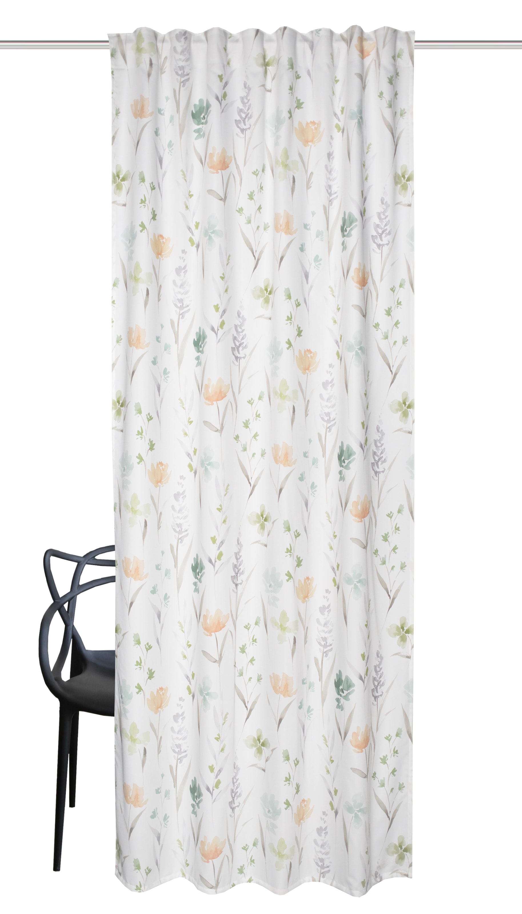 HOME WOHNIDEEN Vorhang »DANICA« Multifunktionsband 1 Stk. tlg. Kombibandschal Dekostoff, bedruckt