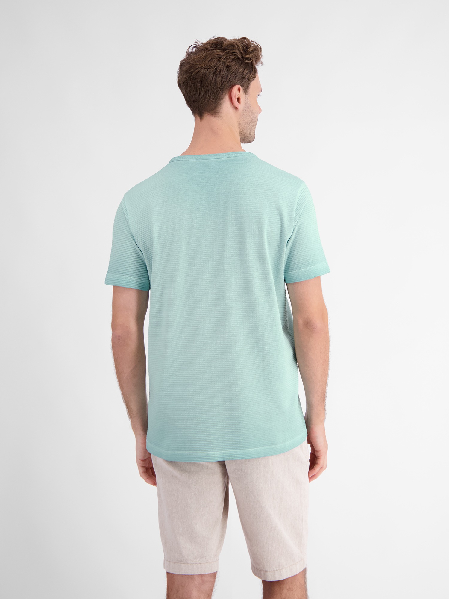 LERROS Henleyshirt »LERROS Serafino für Herren in sportlicher Optik«