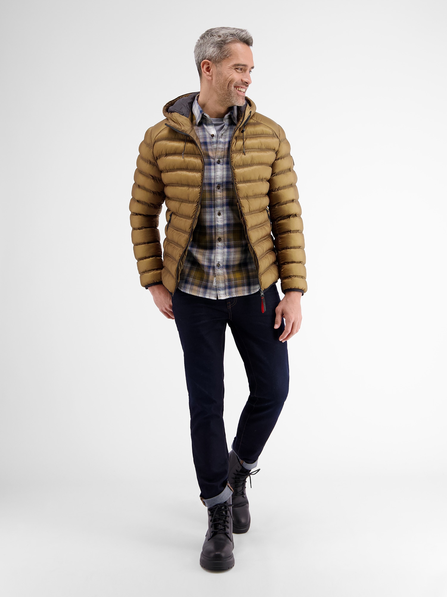 LERROS Steppjacke »Steppblouson mit Kapuze« mit Kapuze