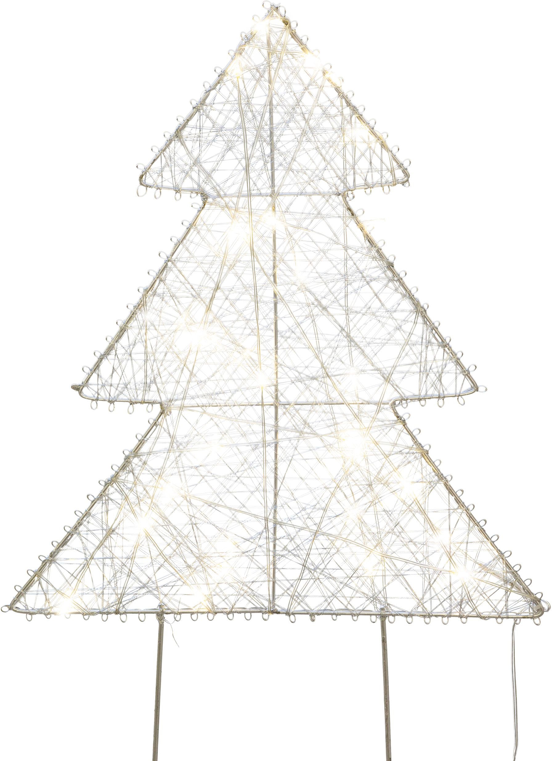 günstig Weihnachtsdeko, Baum«, LED deco flammig-flammig, »LUMIA, 80 Creativ Batteriebetrieb Deko-Objekt kaufen Dekofigur