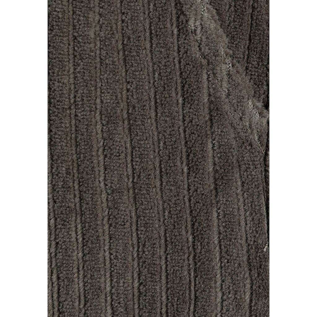 Vivance Cordschlupfhose »-Loungehose«, mit bequemen Bündchen und breite Cord Struktur