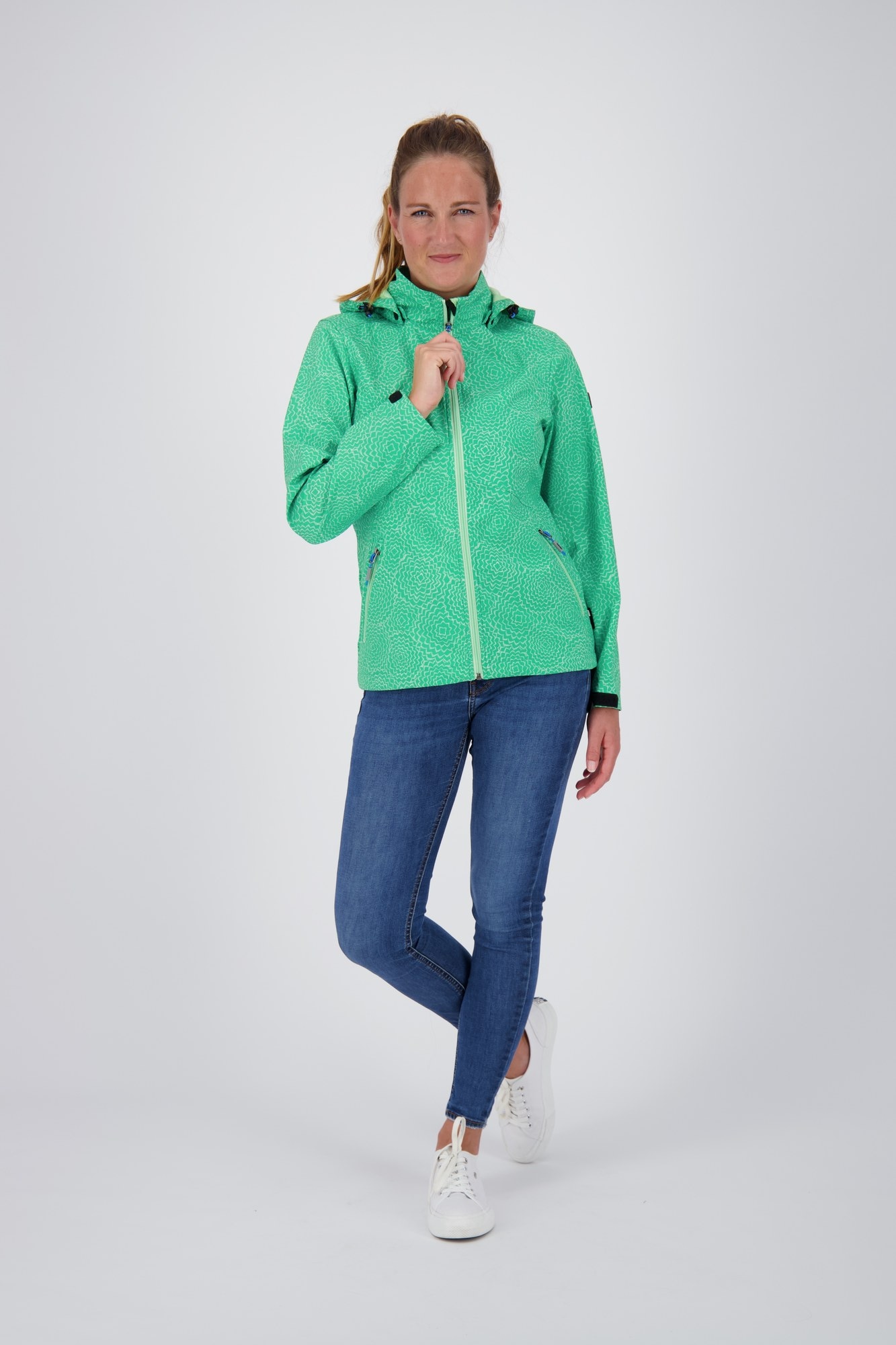 LPO Veste softshell »SHELBY PEAK II« avec capuche veste softshell légère avec imprimé intégral et capuche amovible