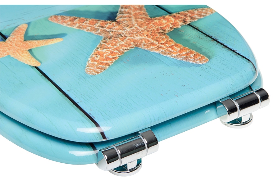 Sanilo Siège de WC »Starfish« mit Absenkautomatik