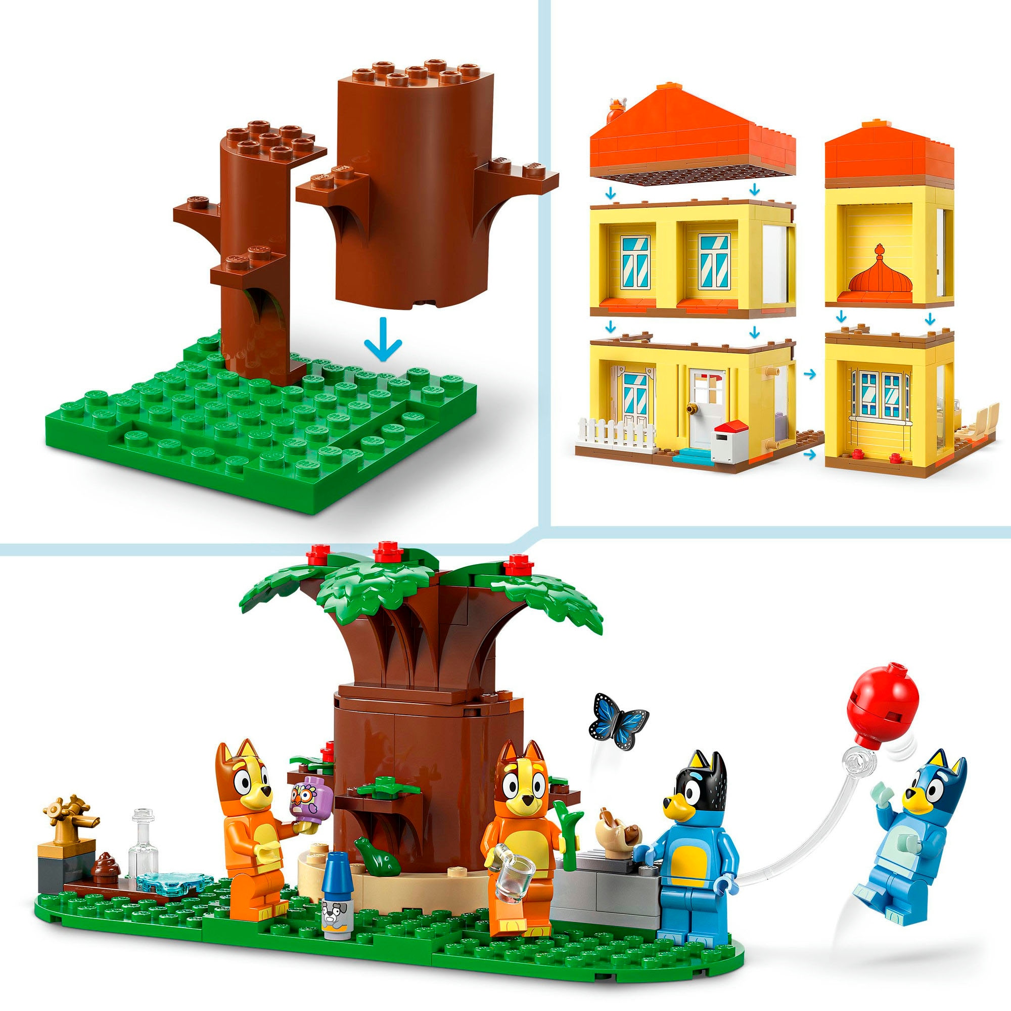 LEGO® Pions de construction »Blueys Haus (11203), LEGO Bluey« Made in Europe