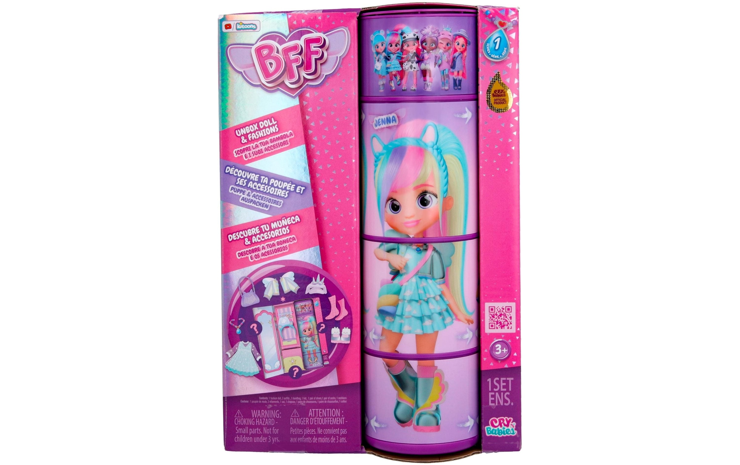 IMC TOYS Anziehpuppe »Cry Babies BFF Series 1 Jenna«