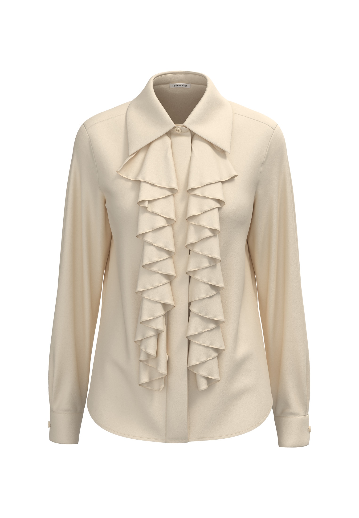 seidensticker Hemdbluse, 1/1 Kragen Uni