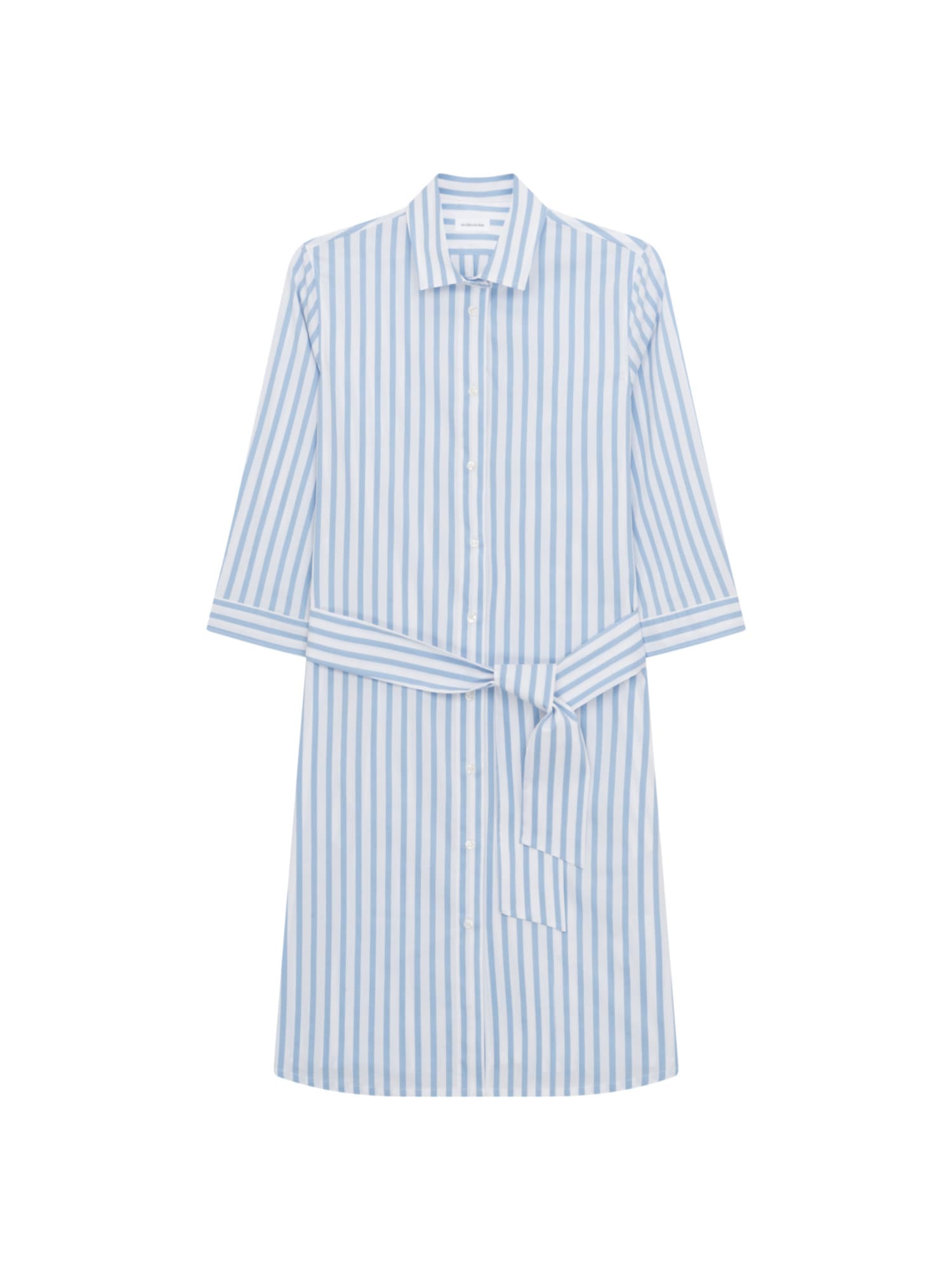 seidensticker Robe d'été »Schwarze Rose« 3/4-Arm Kragen Streifen