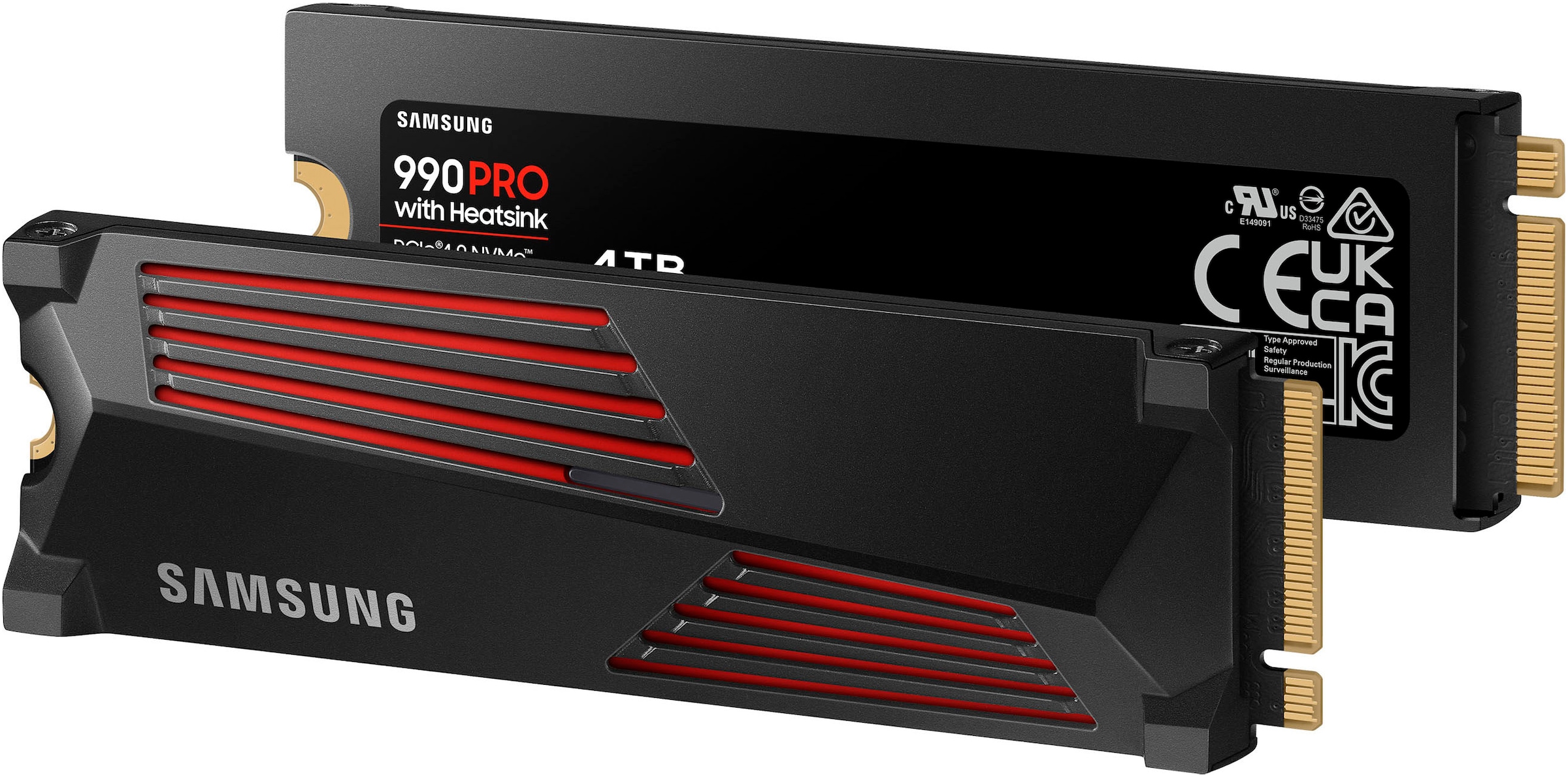 Image of Samsung interne SSD "990 PRO Heatsink" 2,5 4000 GB Anschluss PCI Express 4.0