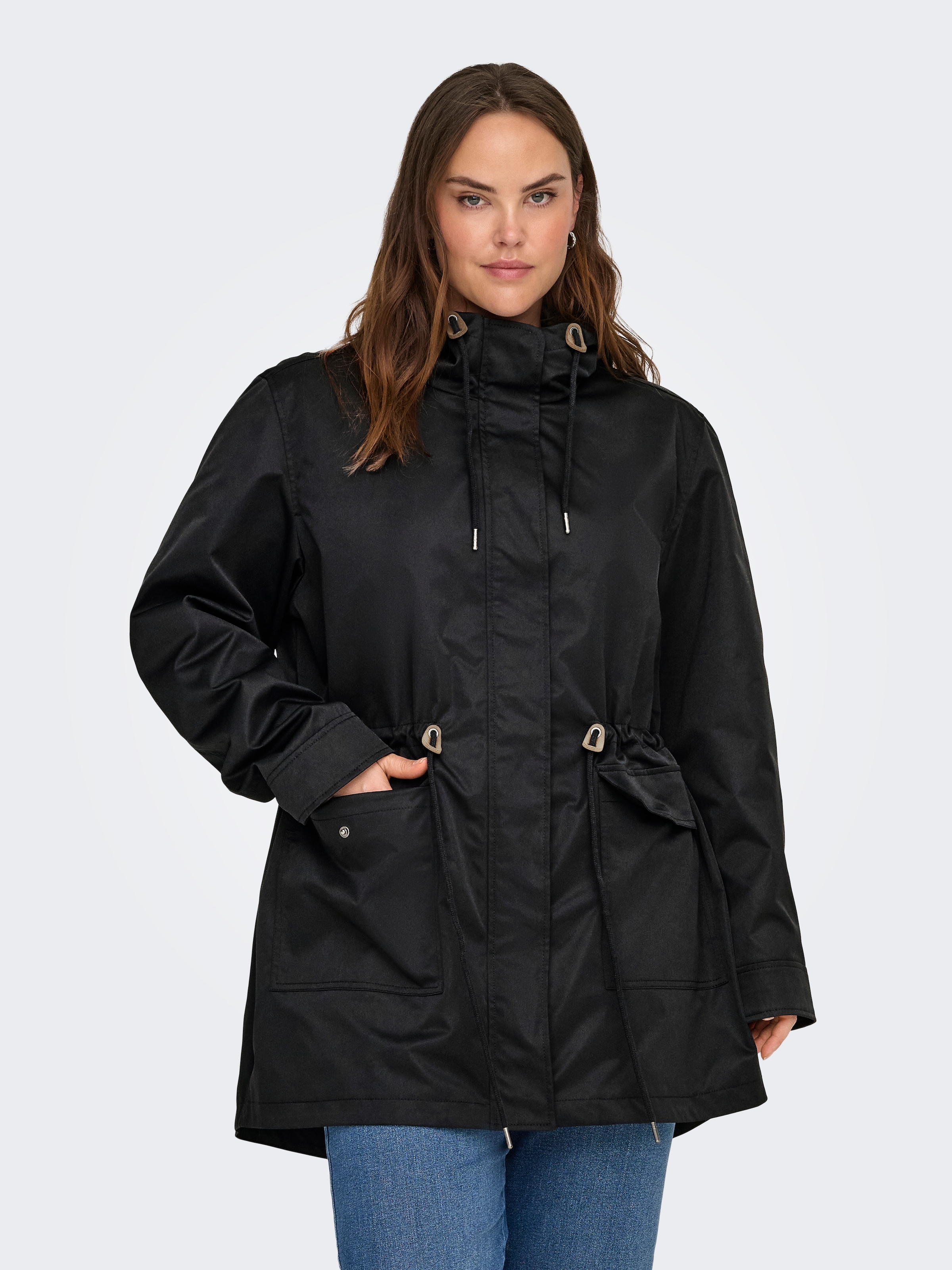 Image of ONLY CARMAKOMA Regenmantel "CARLOUISE PARKA LIFE OTW NOOS"