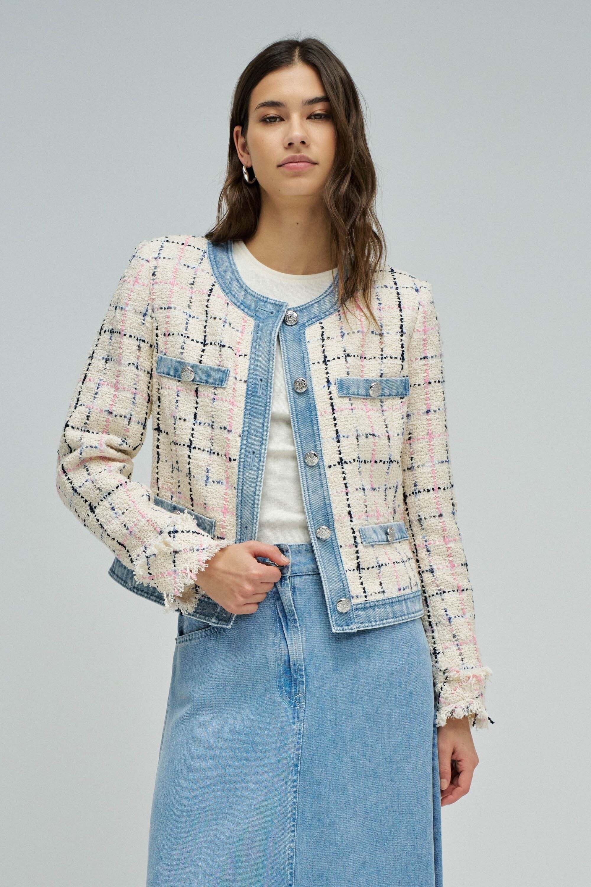 Salsa Veste courte »Salsa Jeans Jacke Tweed«