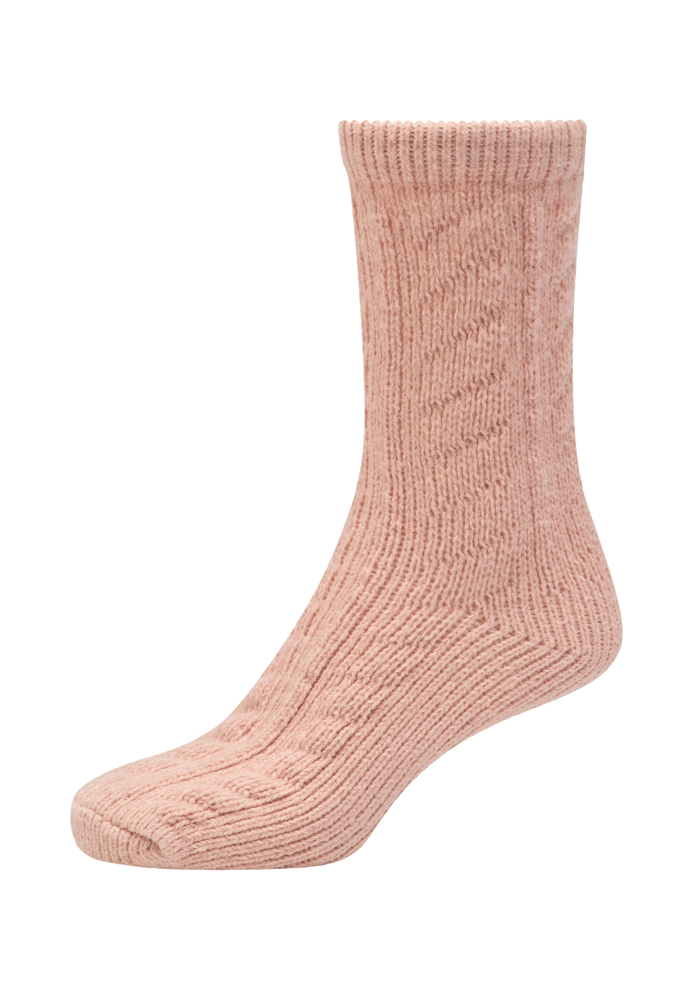 s.Oliver Socken »warm & cozy«, (4 Paar), mit elastischem Bund