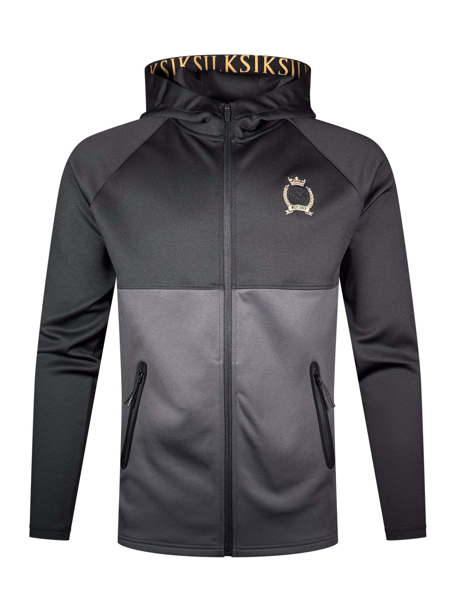 Image of Siksilk Sweatjacke "Siksilk Sweatjacke Full Zip Hoodie"