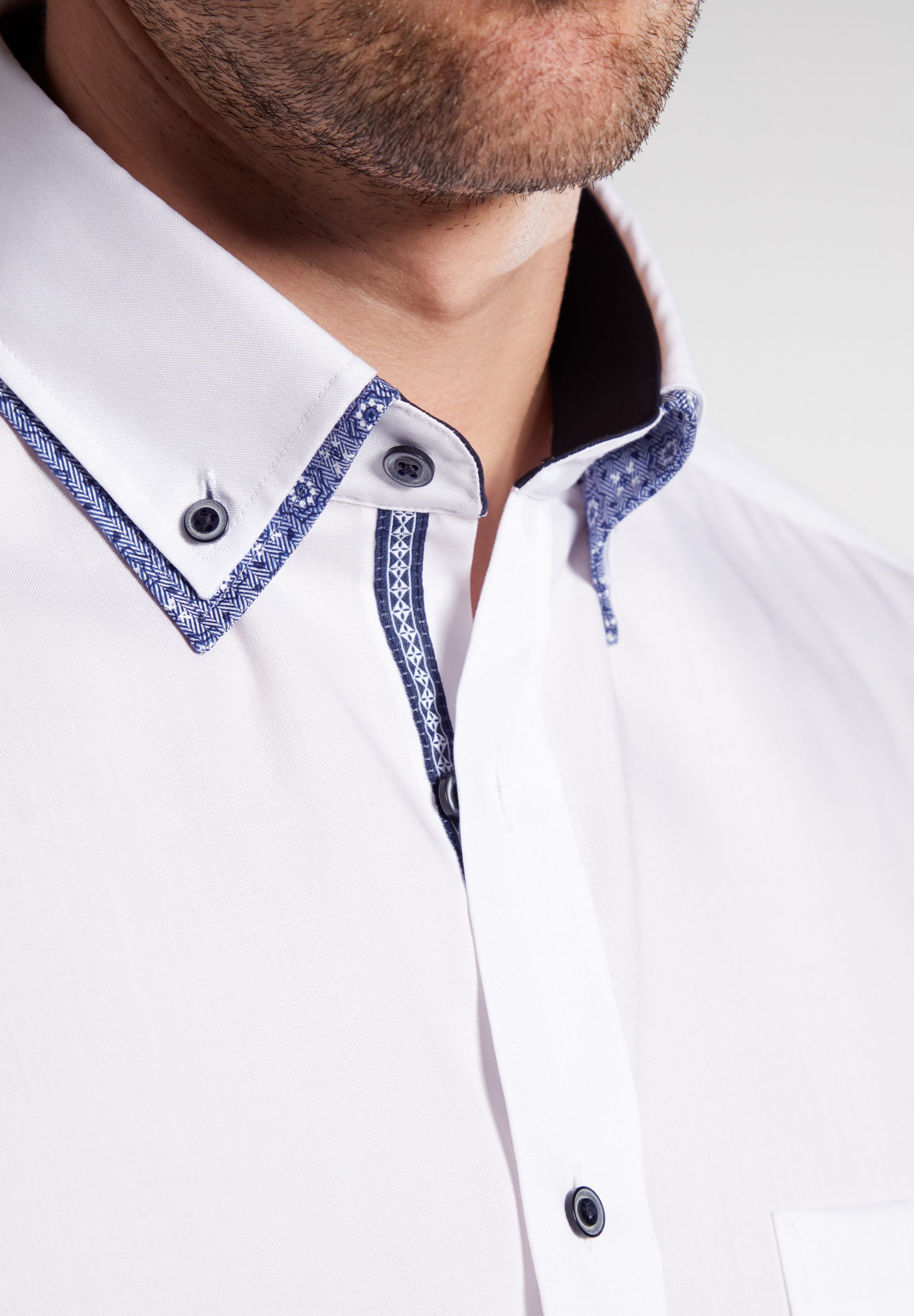 Eterna Langarmhemd »COMFORT FIT« NON IRON (bügelfrei)