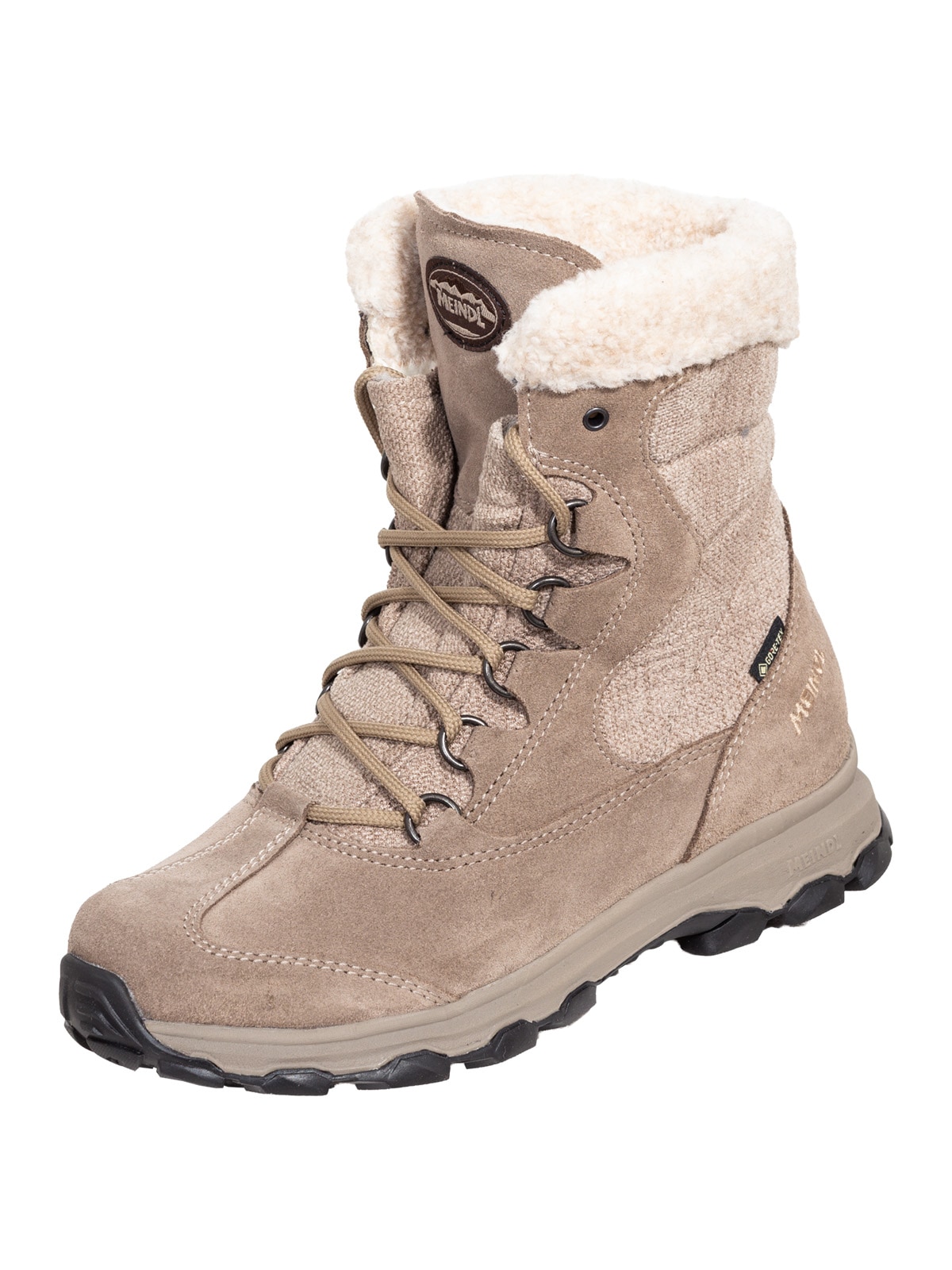 Image of Meindl Stiefel "Meindl Civetta Lady 2 GTX beige" Sportlicher Damen-Winterstiefel mit GORE-TEX Webpelzfutter
