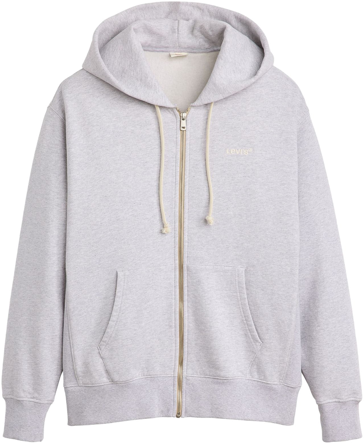 Levi's® Kapuzensweatjacke mit Logo-Stickerei