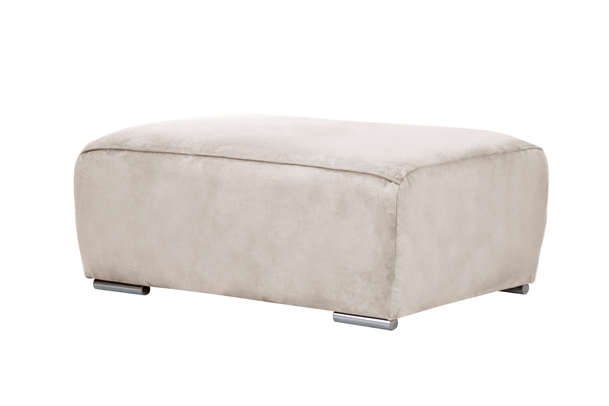 Image of GOODproduct Hocker "BEATRICE mit Wellenfederung, Masse B/T/H: 100/68/45 cm" passend zur "Beatrice"-Serie, in hochwertiger Verarbeitung