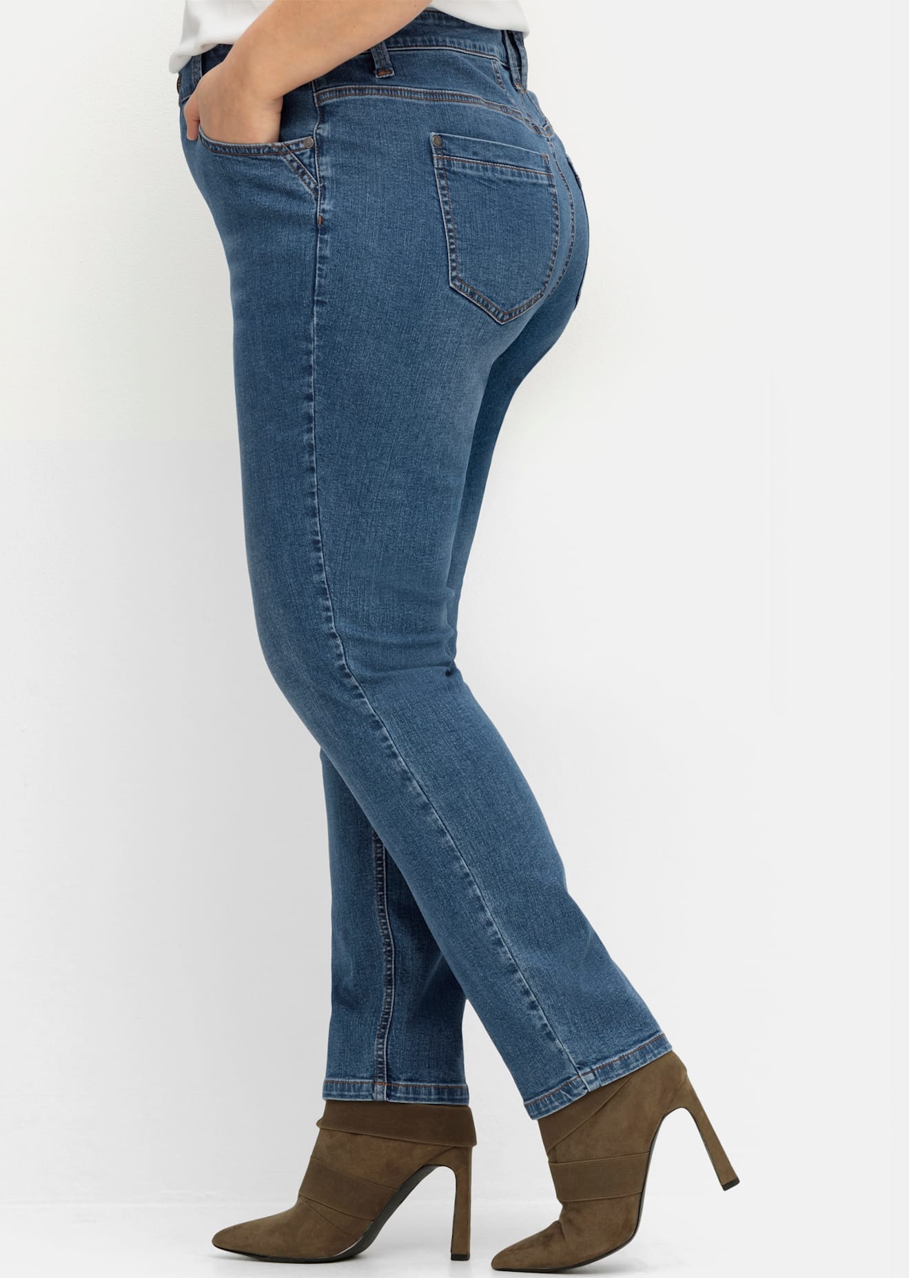 Sheego Bequeme Jeans, (1 tlg.)