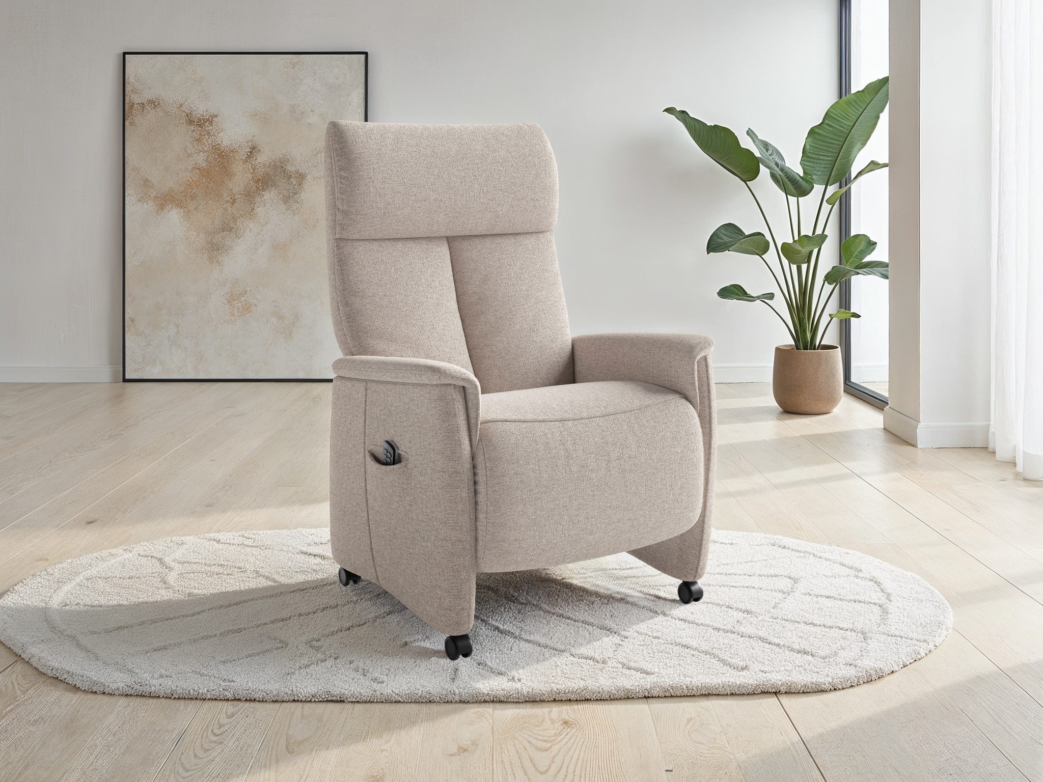 sit&more Fauteuil TV »Cremona Comfort Plus« bis 200 Kg belastbar, mit Herz-Waage Funktion
