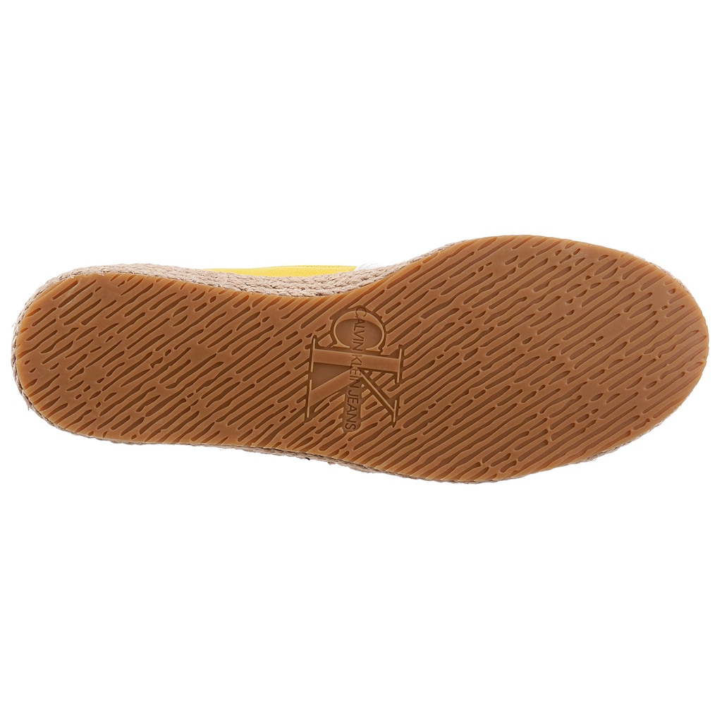 Calvin Klein Jeans Espadrille »ELISE 1D«, zum Schlupfen, schmale Form