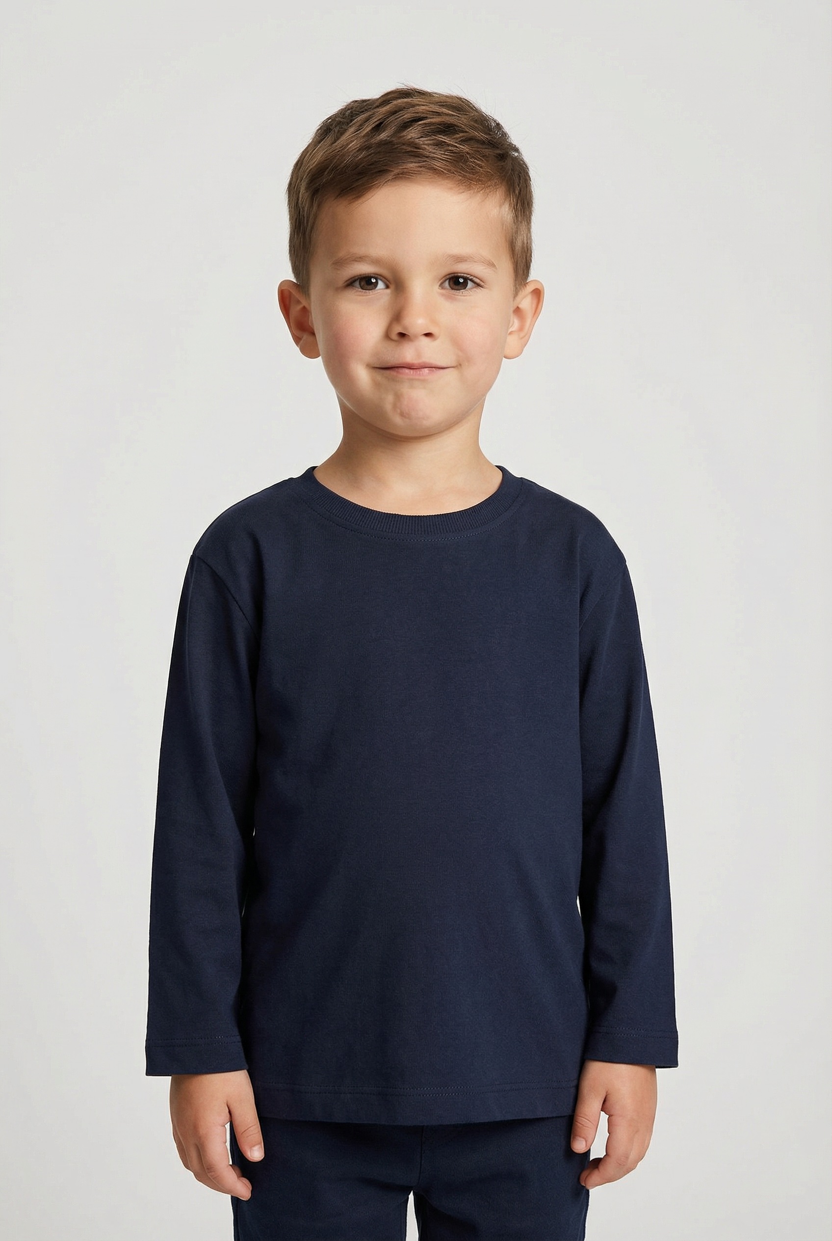 Image of Name It Langarmshirt "NMMVOBBO LS NREG TOP NOOS" in Basic-Form