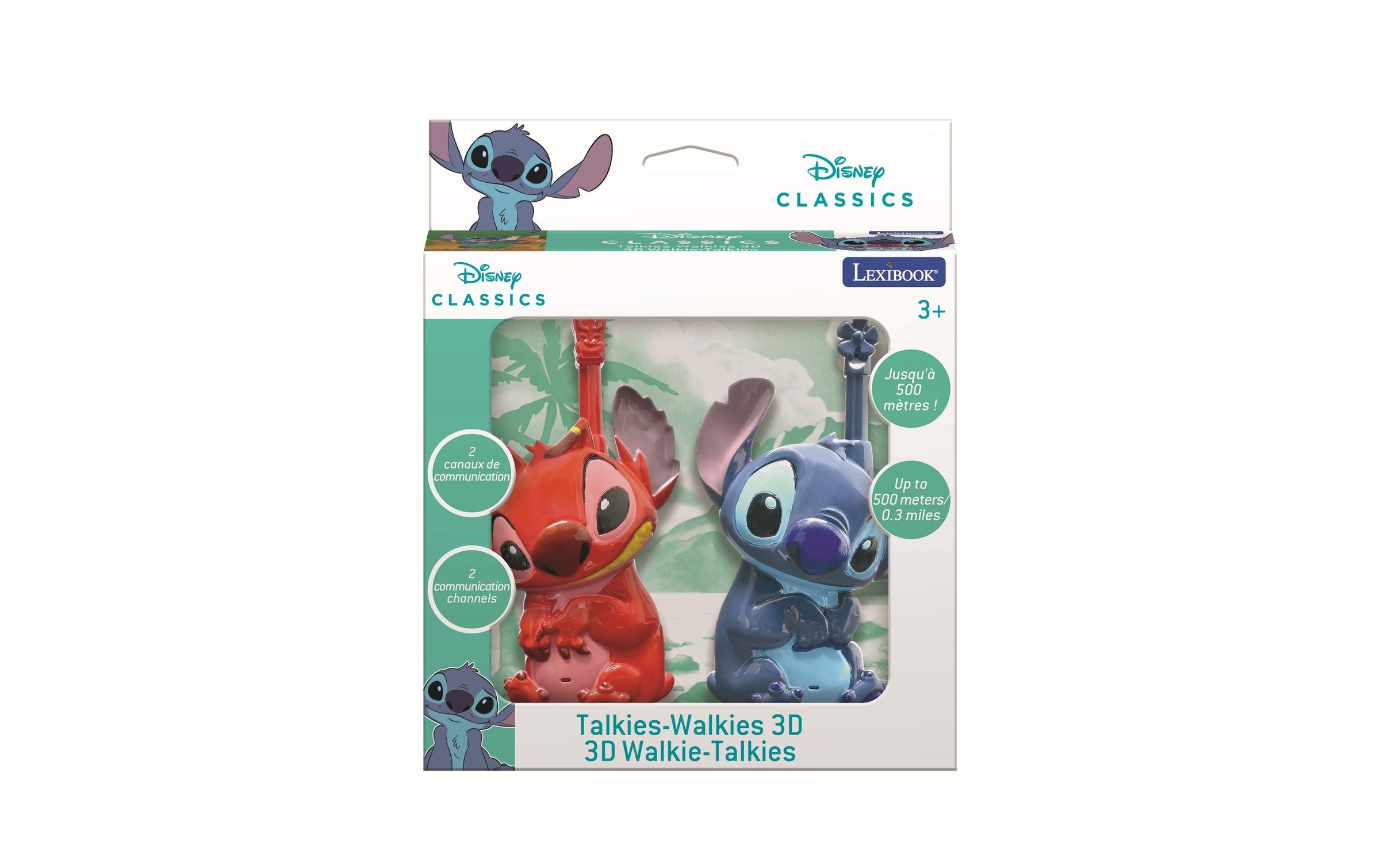 Lexibook® Walkie Talkie »Stitch 3D«