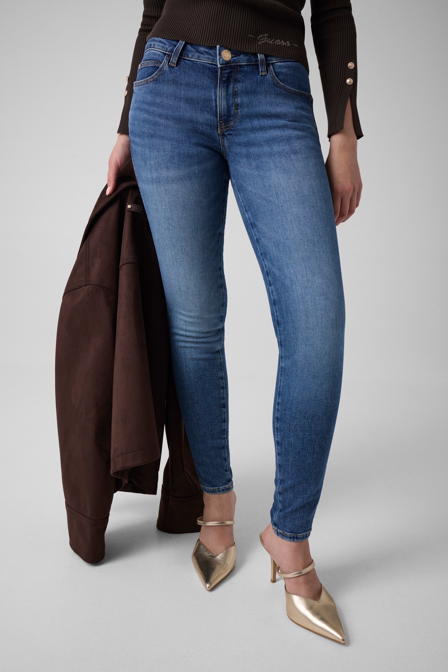 Guess Jeans skinny »CURVE X« aus Stretch-Denim, mittlere Taille