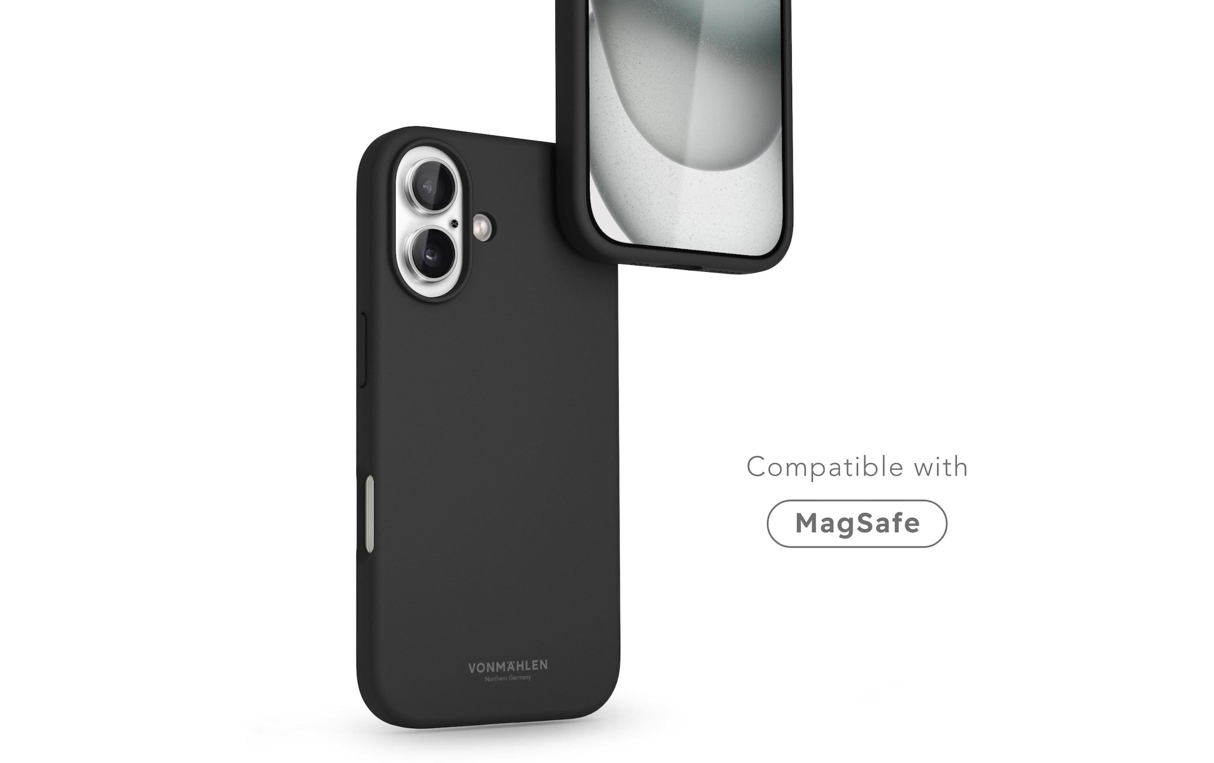 VONMÄHLEN Backcover »Soft Silicone iPhone 16«, iPhone 16
