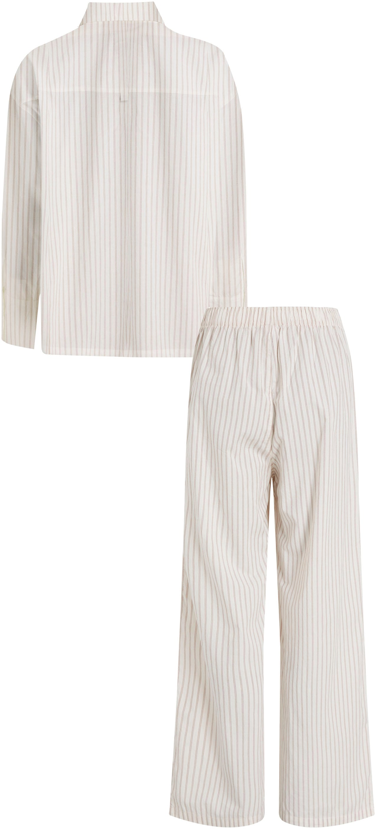 Calvin Klein Underwear Pyjama »L/S BUTTONDOWN & PANT«, mit dezentem Streifenmuster