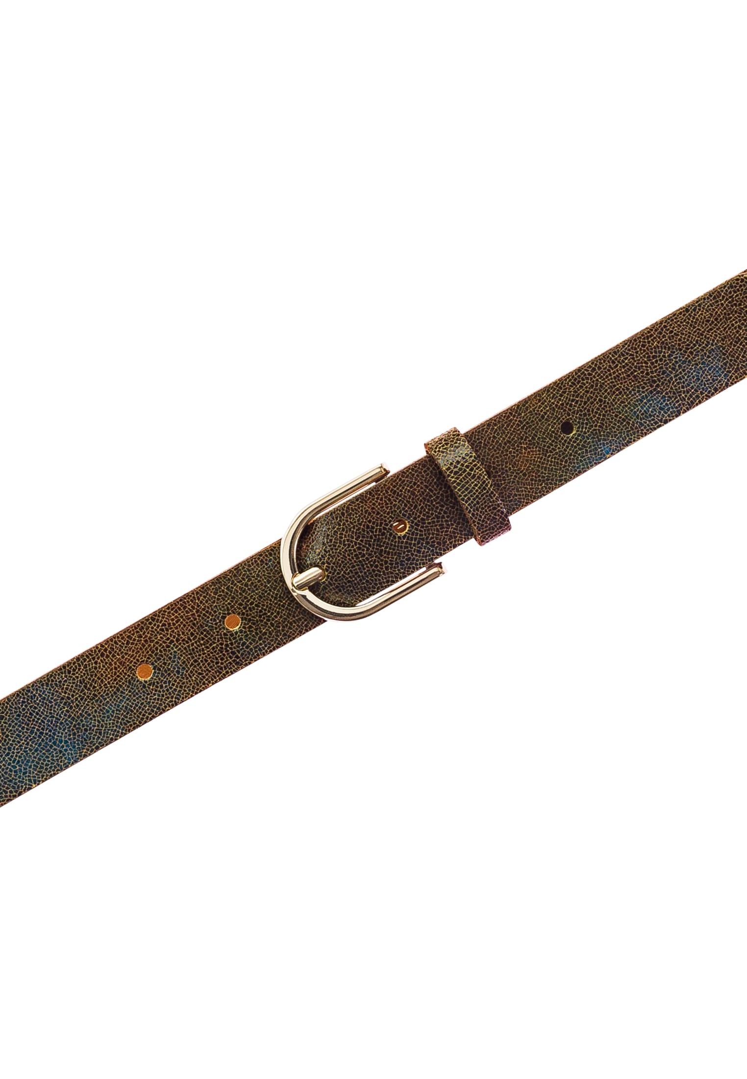 Tamaris Ledergürtel, Glänzende Schliesse, 2,5 cm breit