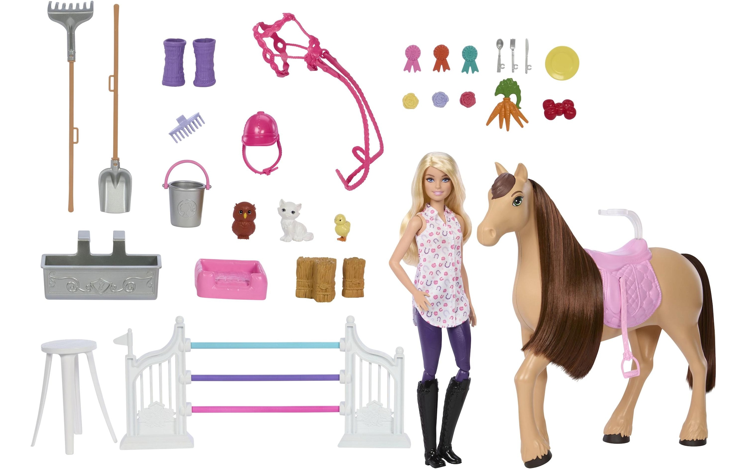 Barbie Anziehpuppe »Barbie The Ultimate Stable«, Puppenreihe: The Great Horse Chase