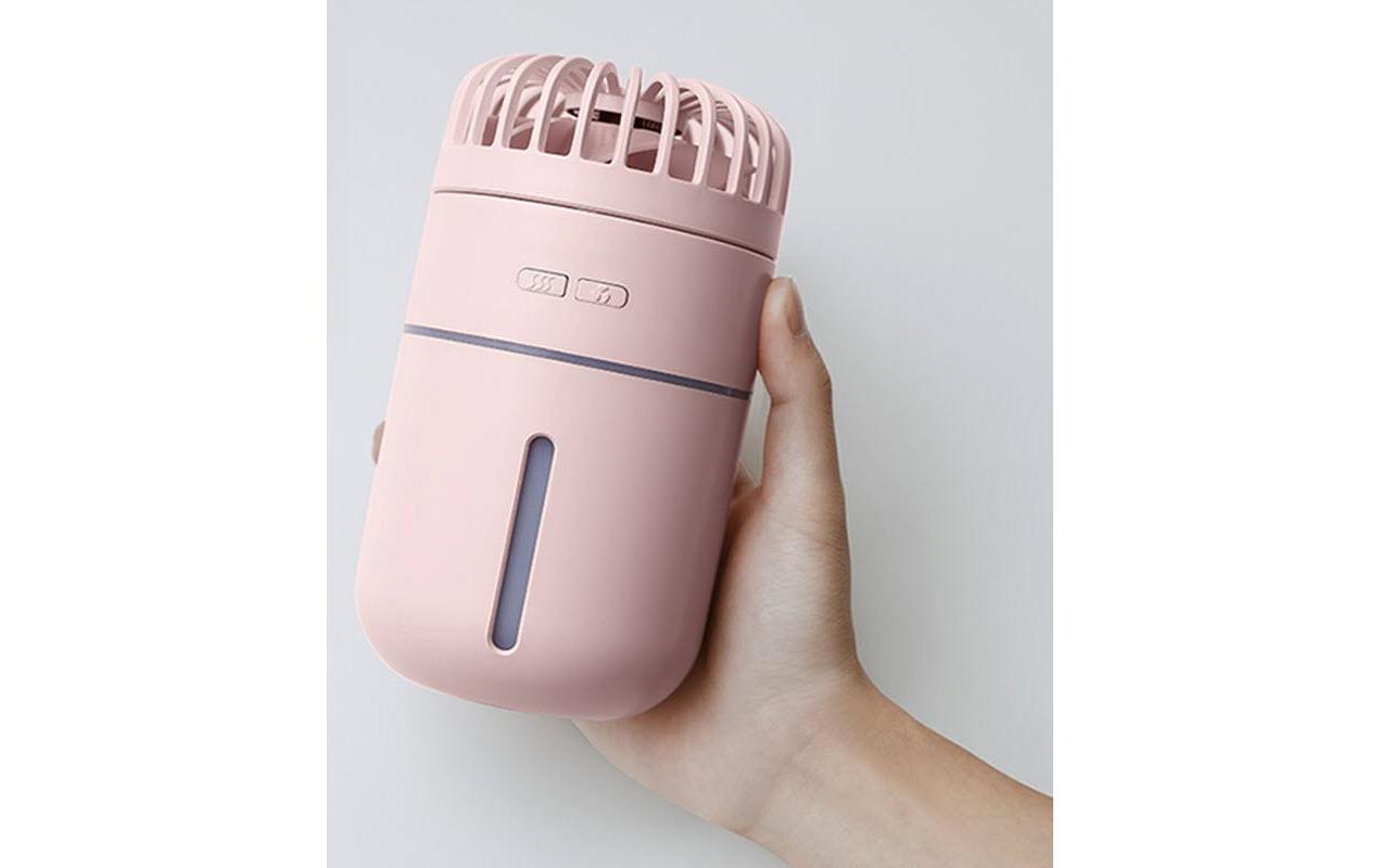 Luftbefeuchter »Linuo GO-T9P«, 0,4 l Wassertank, Befeuchten, Licht, Ventilator