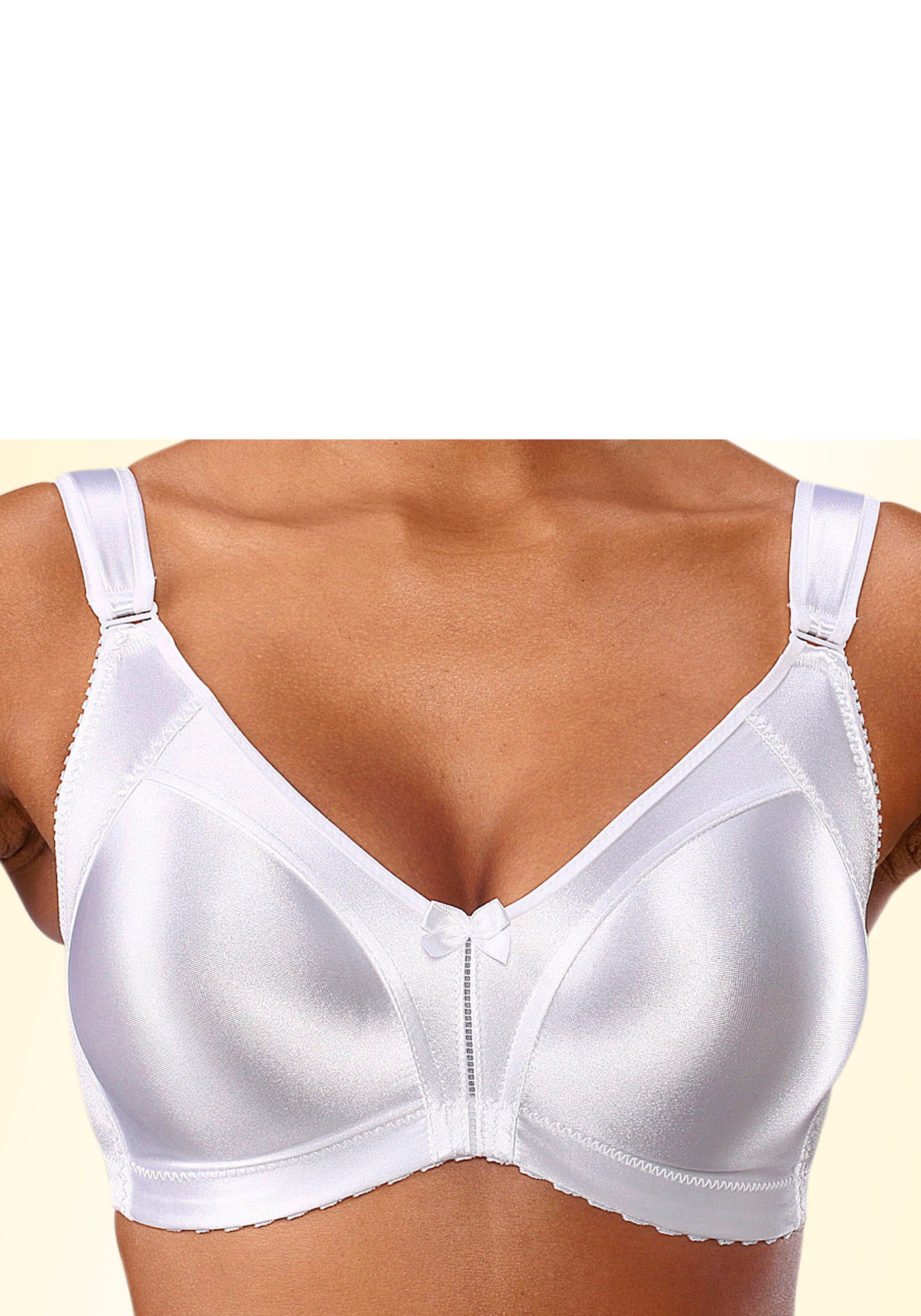 Image of Naturana Minimizer-BH "Minimizer" 1 Stk. Shaping-Effekt, breite Träger, feminin, ohne Bügel, Satin