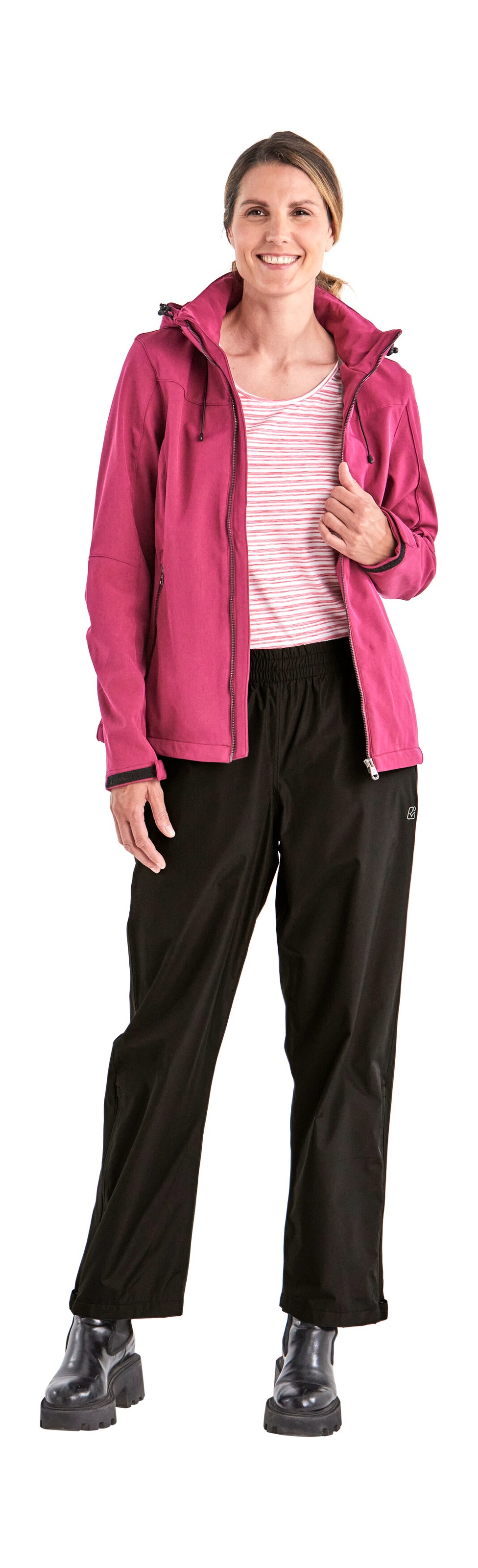 Image of Killtec Regenhose "KOS 2 WMN PNTS" Wasser- und winddichte Regenhose, verschweisste Nähte, packbar