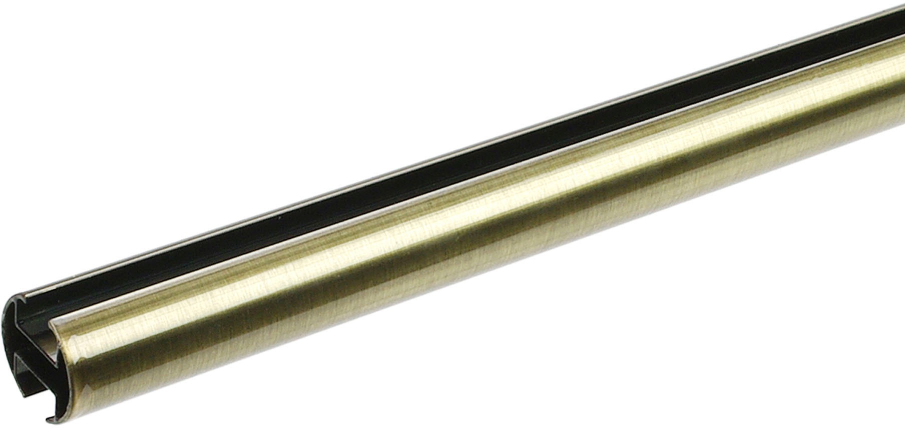 Liedeco Gardinenstange »Innenlaufgarnitur 20 mm Blues Johnny«, 1 läufig-läufig, Fixmass, Gardinenstange Komplett