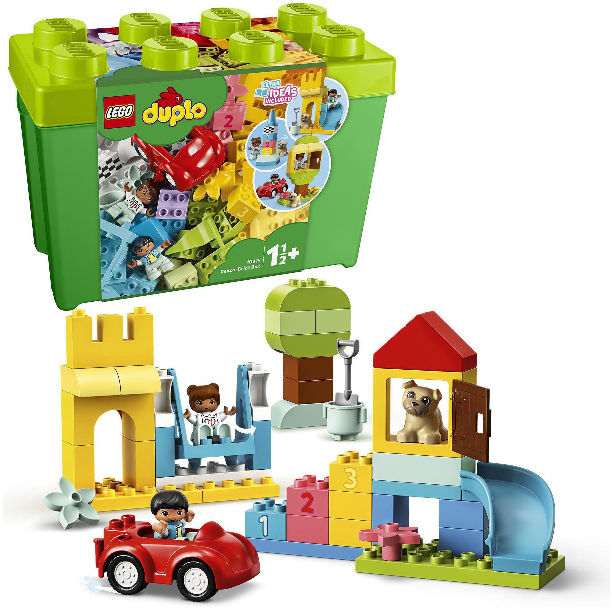 Image of LEGO® Konstruktionsspielsteine »Deluxe Steinebox (10914), LEGO® DUPLO® Classic«, (85 St.), Made in Europe bei Ackermann Versand Schweiz