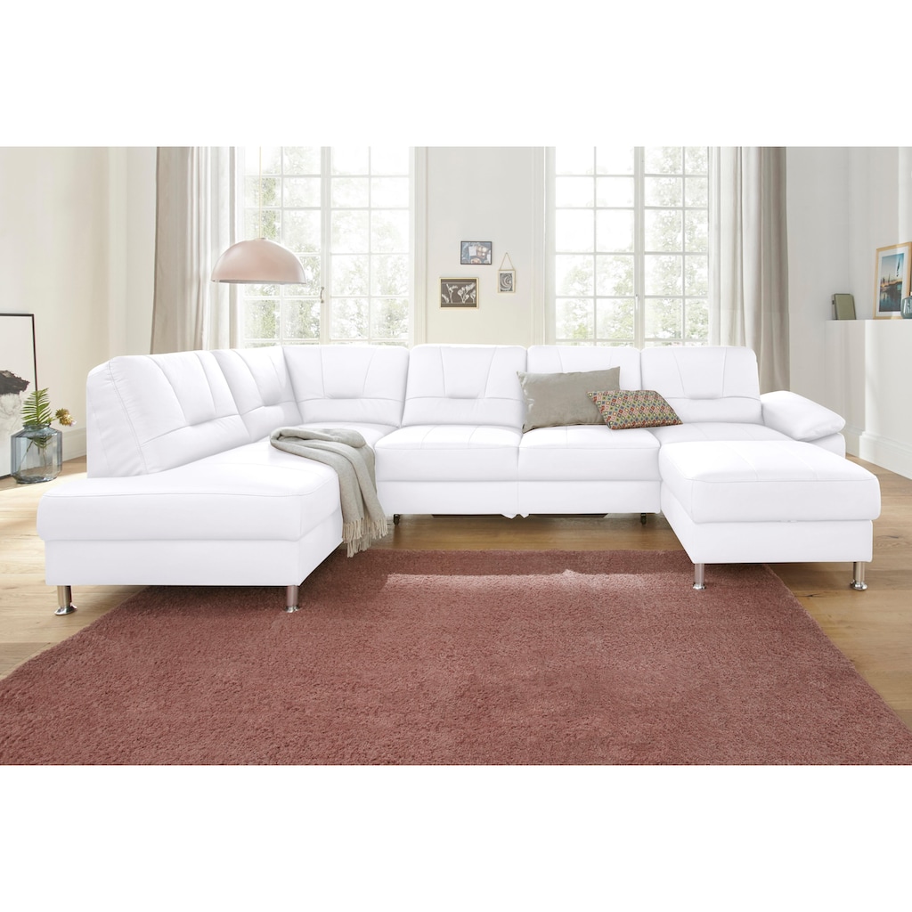 exxpo - sofa fashion Wohnlandschaft »Castello, U-Form«