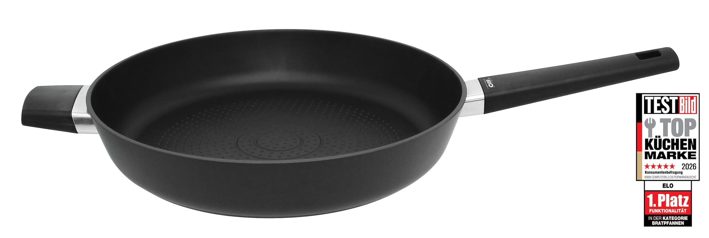 Image of Elo Bratpfanne "Smart Wave" Aluminium 1 tlg. Für alle Herdarten geeignet, inkl. Induktion