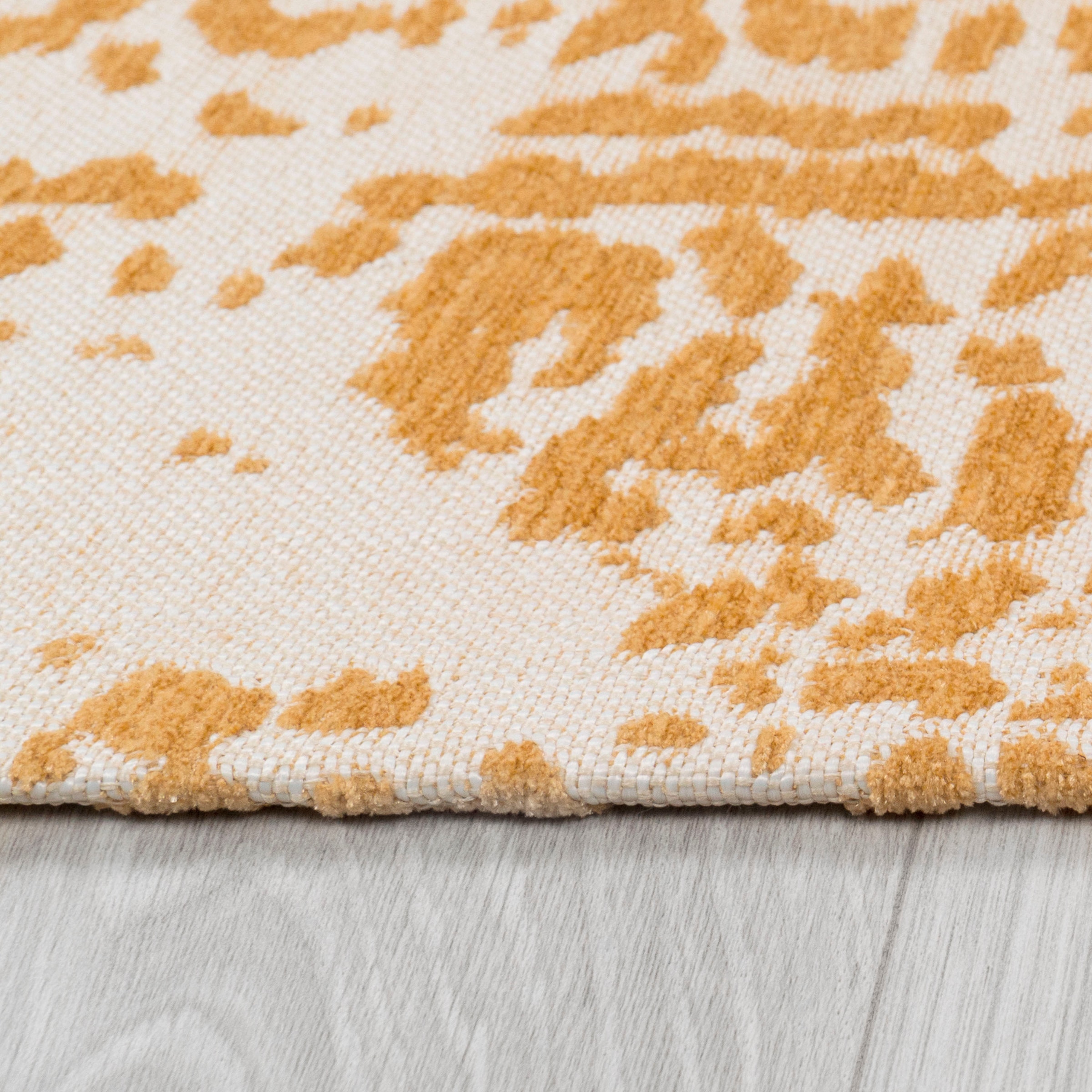 Paco Home Teppich »Mariba 200«, rechteckig, 13 mm Höhe, Kurzflor, meliert, Orient-Optik, Hoch-Tief Effekt, Wohnzimmer