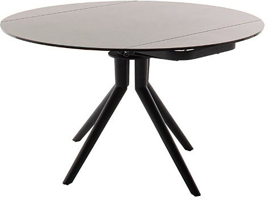 MCA furniture Esstisch »RUBIKON Vierfusstisch 90-135 cm«, (Einzelstück), Keramik, Metall, Längsseitenauszug, ausziehbar, 13 mm