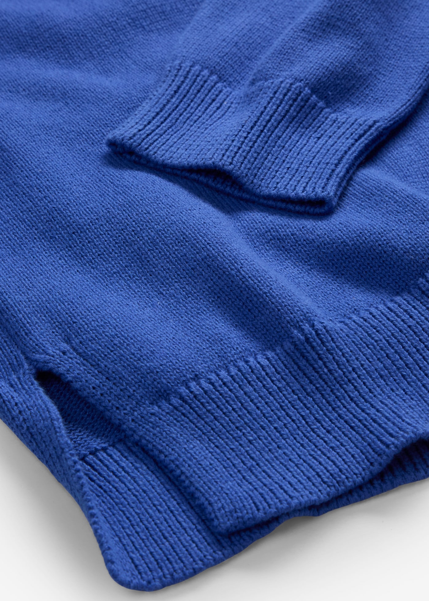bonprix Rollkragenpullover bequeme Passform, mit Stehkragen, aus Baumwolle