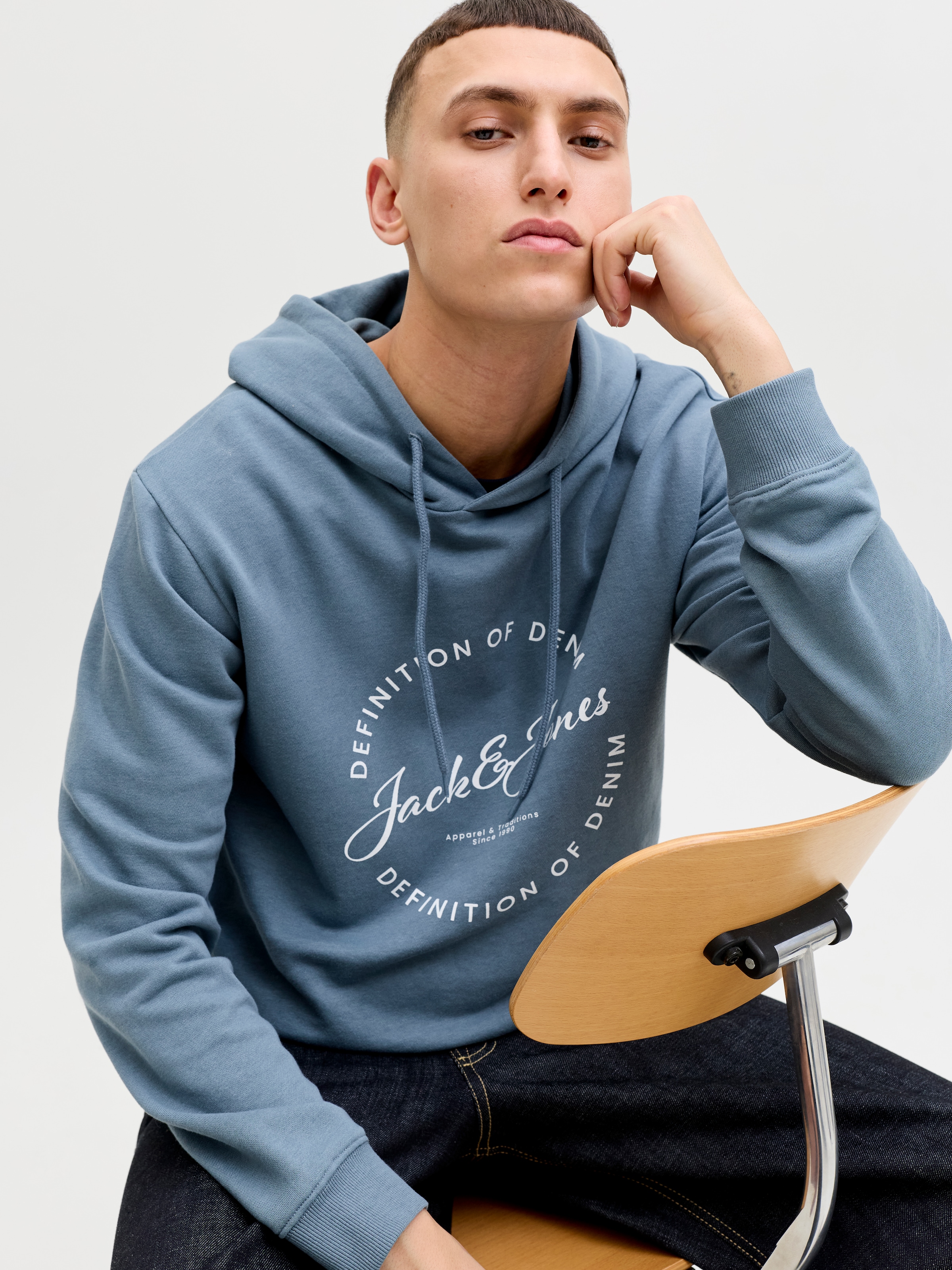 Jack & Jones Sweat à capuche »JJGRAYSON SWEAT HOOD«

